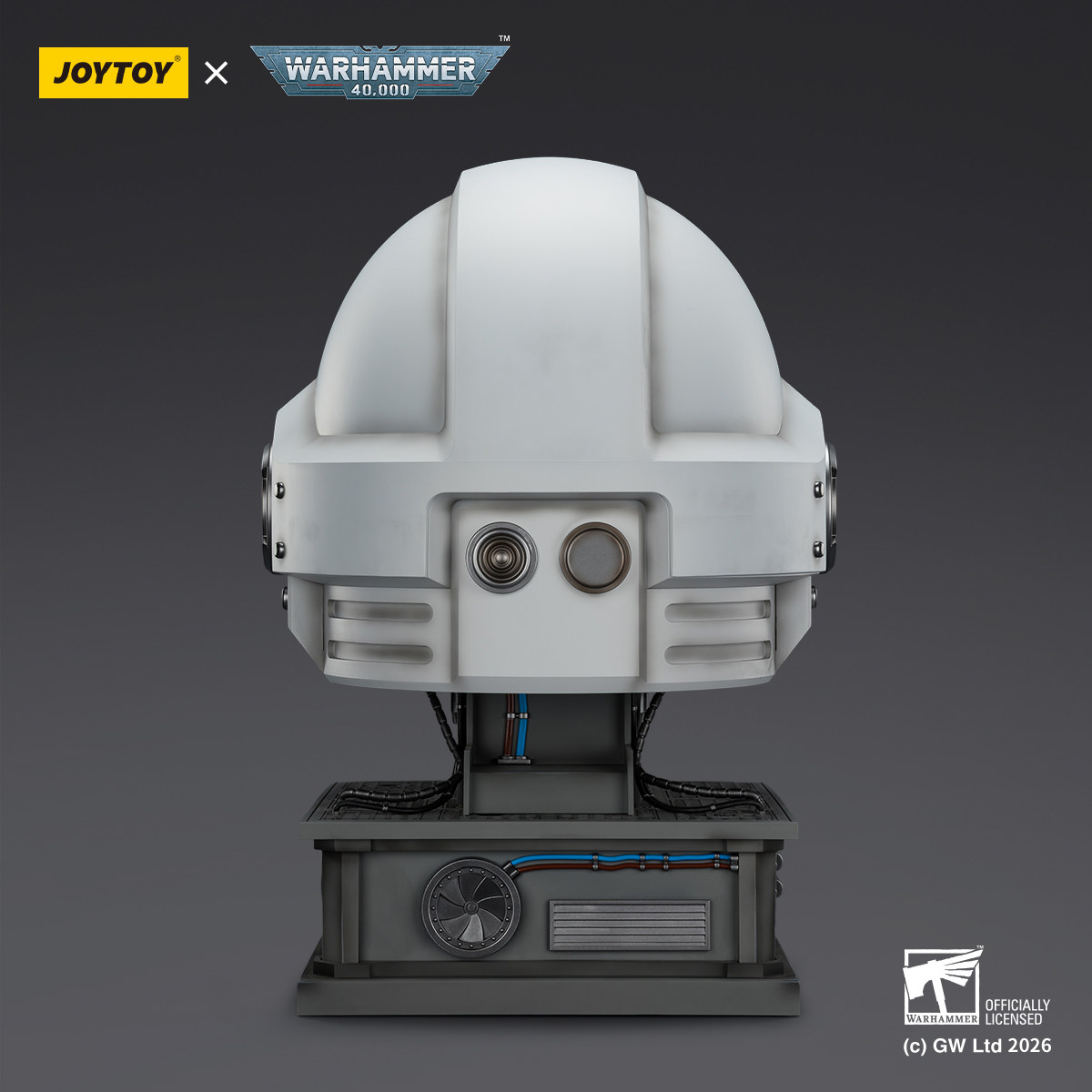 JOYTOY - White Scars MkX Helmet and Display