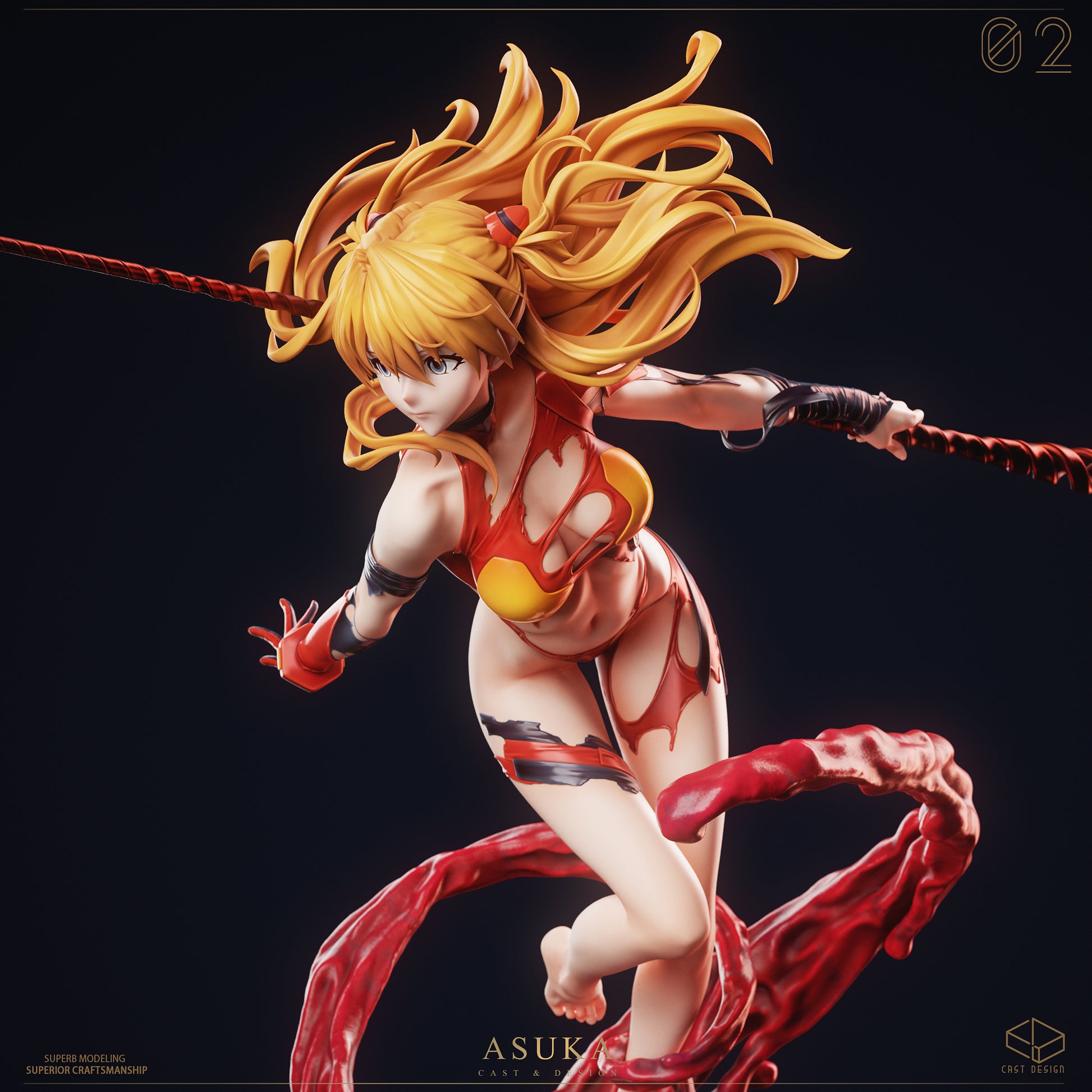 Cast Design Studio - Asuka Langley Sohryu