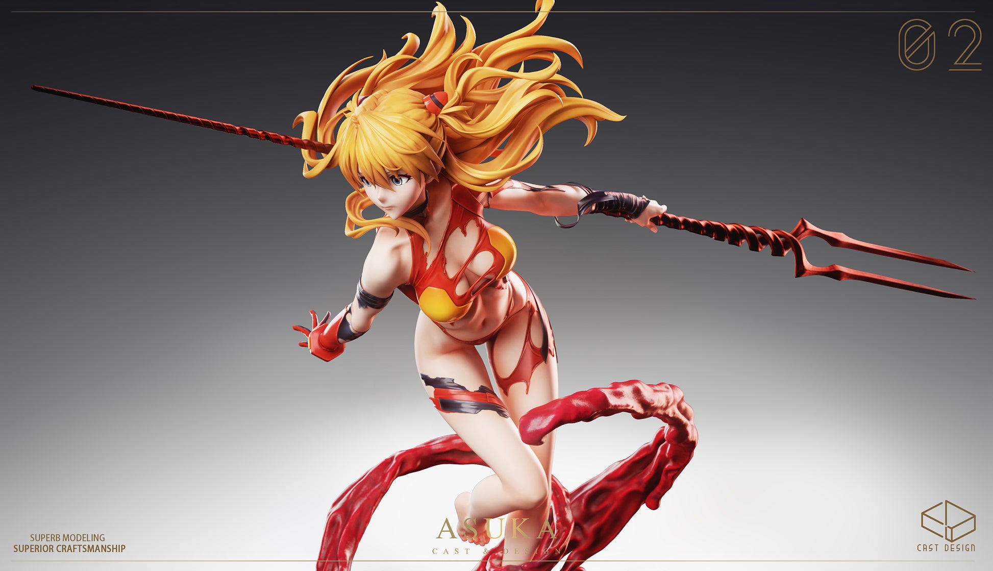 Cast Design Studio - Asuka Langley Sohryu