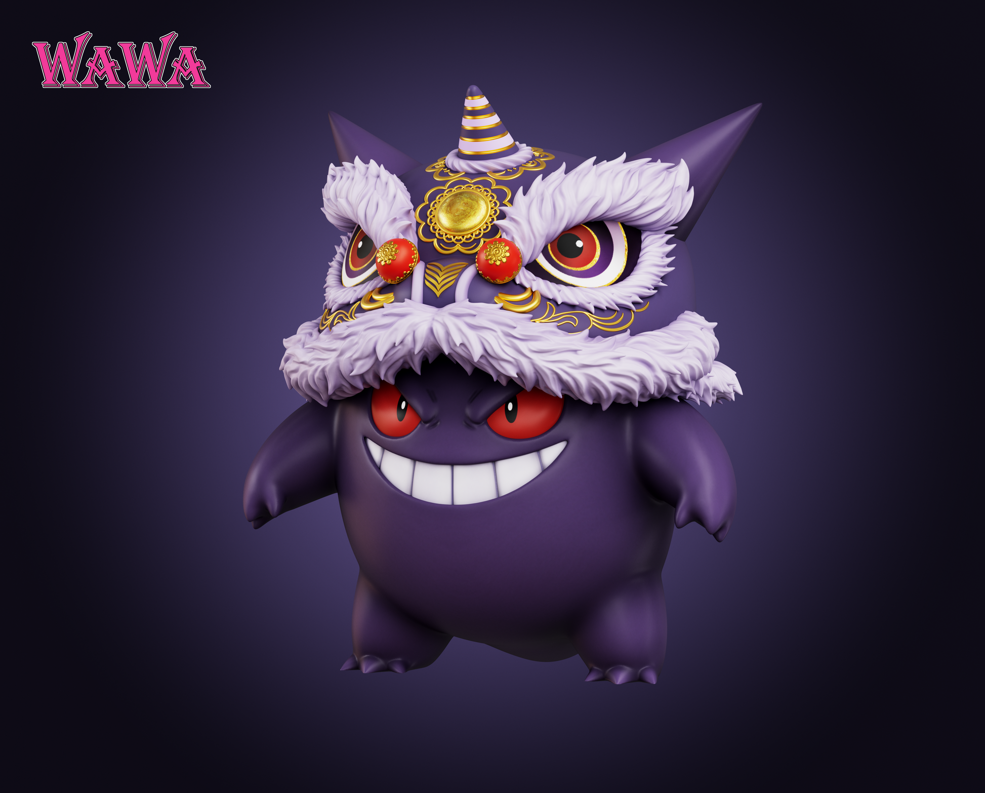 WAWA Studio - Gengar Lion Dance [2 Variants]