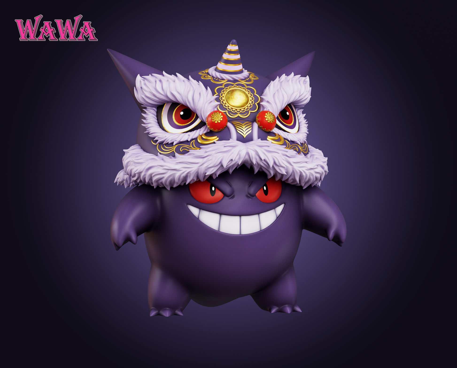 WAWA Studio - Gengar Lion Dance [2 Variants]