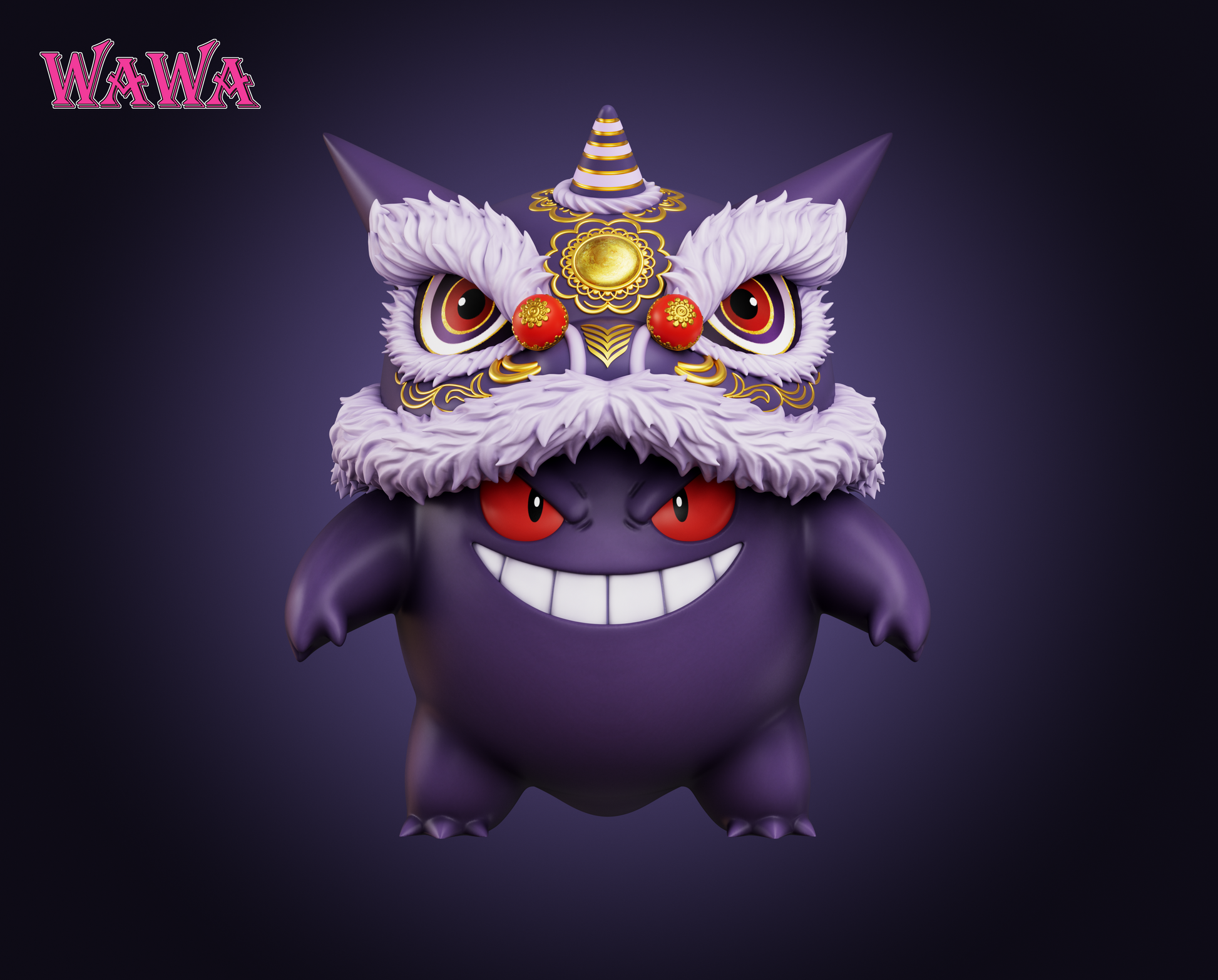 WAWA Studio - Gengar Lion Dance [2 Variants]