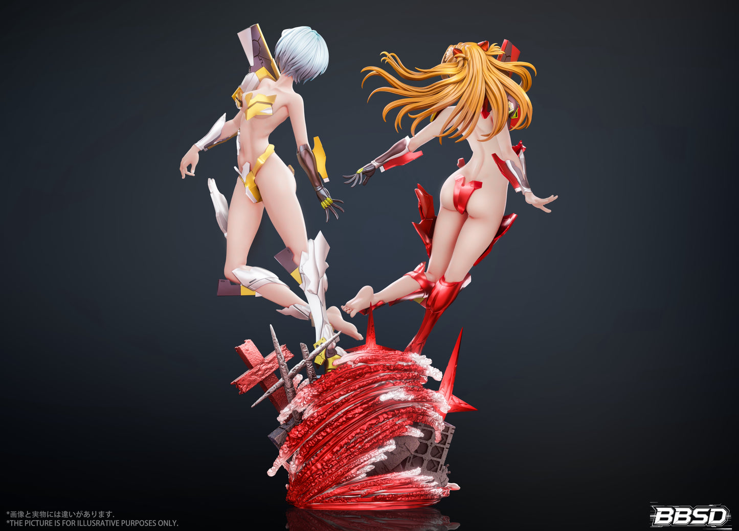 BBSD Studio - Asuka Langley Sohryu X Rei Ayanami [2 Variants]