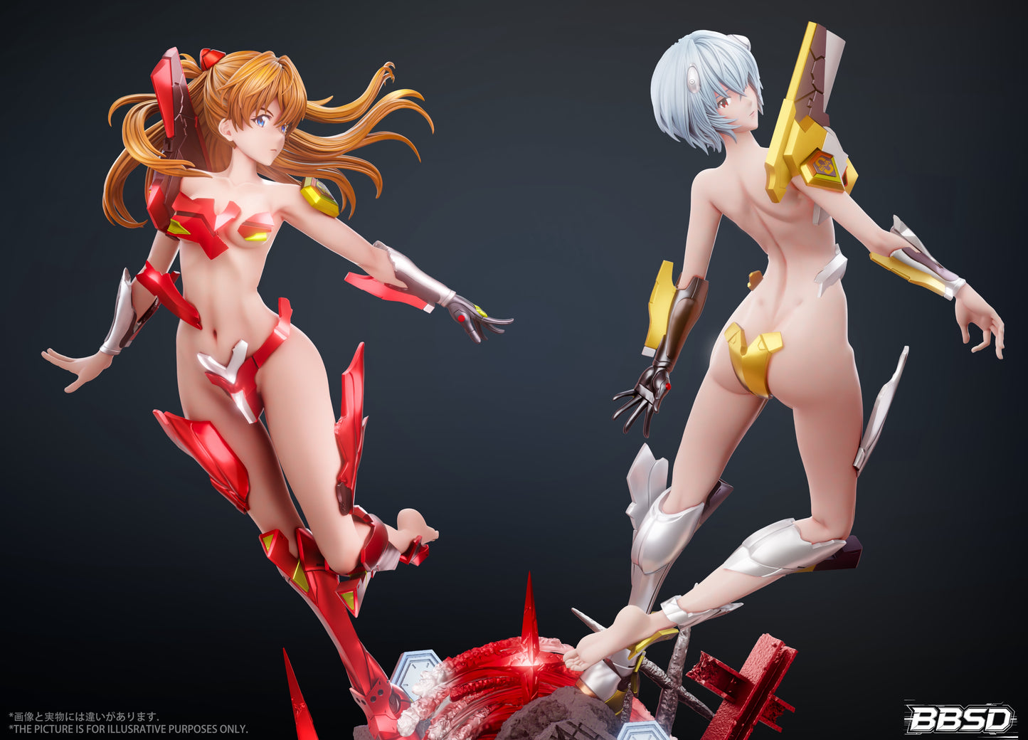 BBSD Studio - Asuka Langley Sohryu X Rei Ayanami [2 Variants]