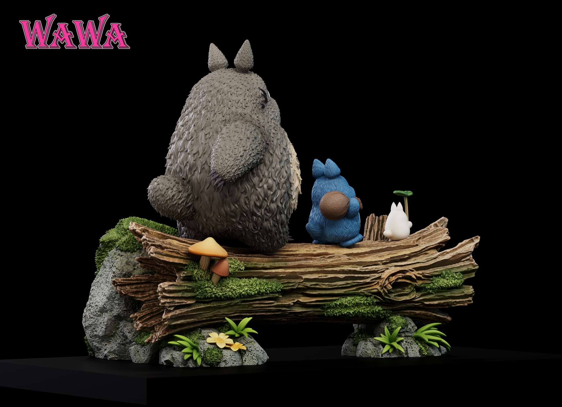 WAWA Studio - Totoro X Smaller Totoros