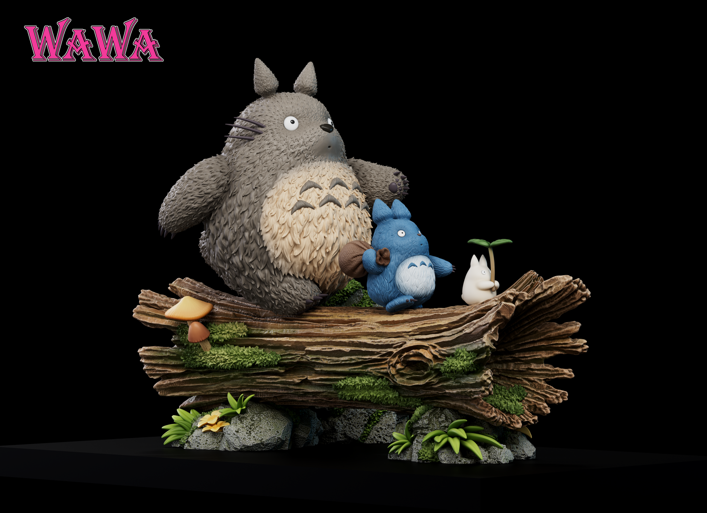 WAWA Studio - Totoro X Smaller Totoros
