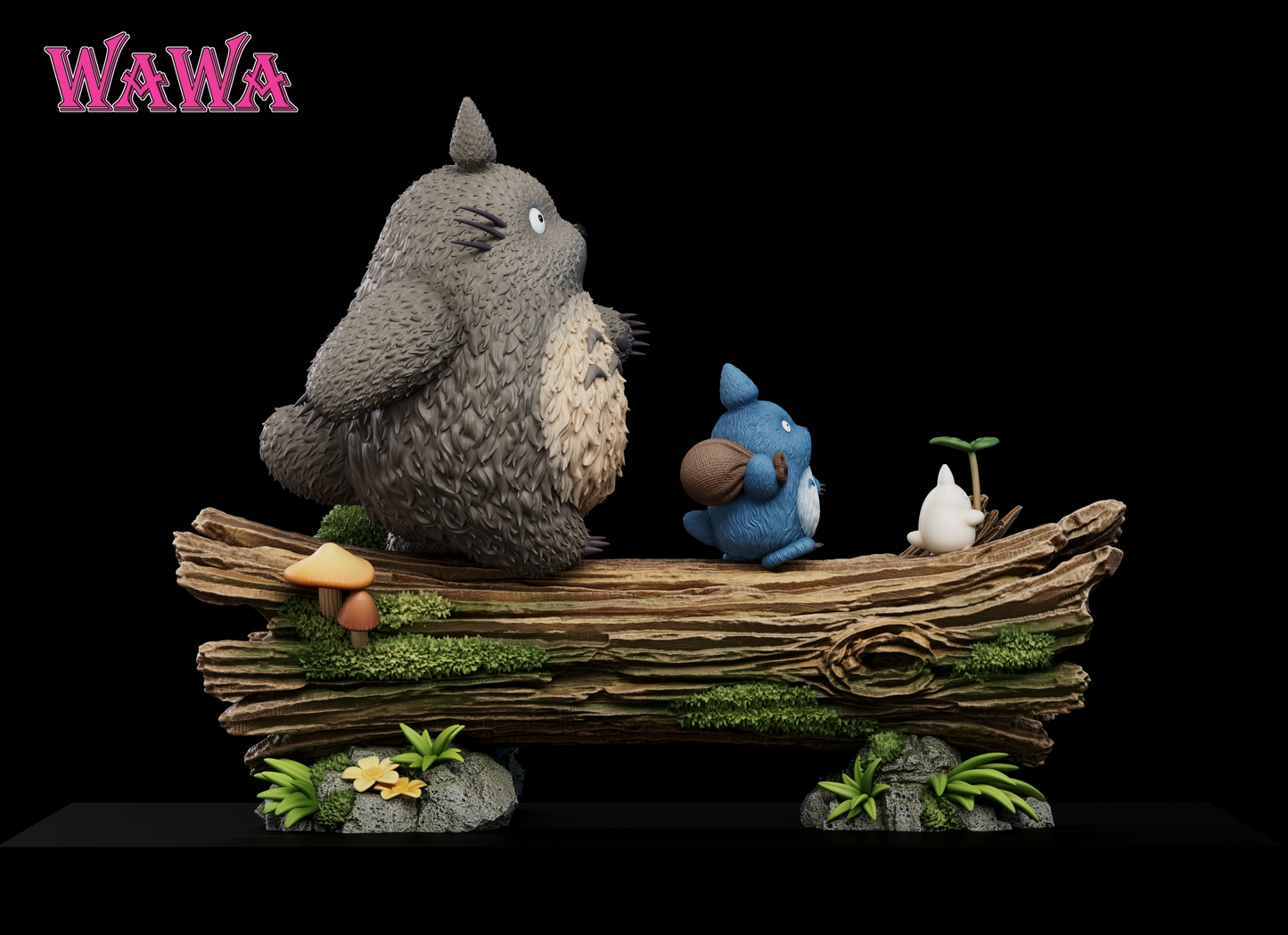 WAWA Studio - Totoro X Smaller Totoros