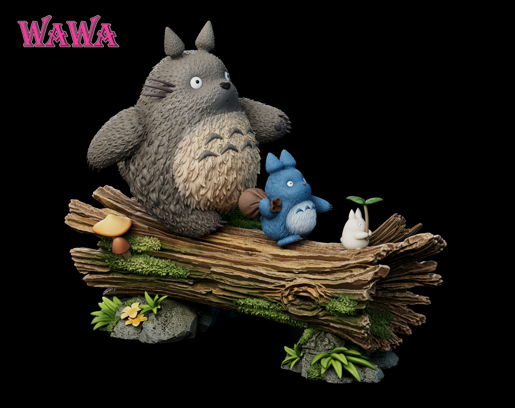 WAWA Studio - Totoro X Smaller Totoros