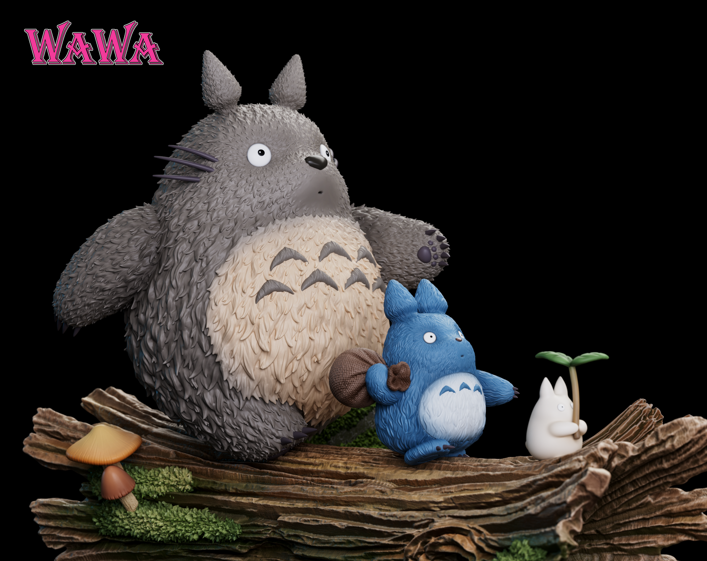 WAWA Studio - Totoro X Smaller Totoros