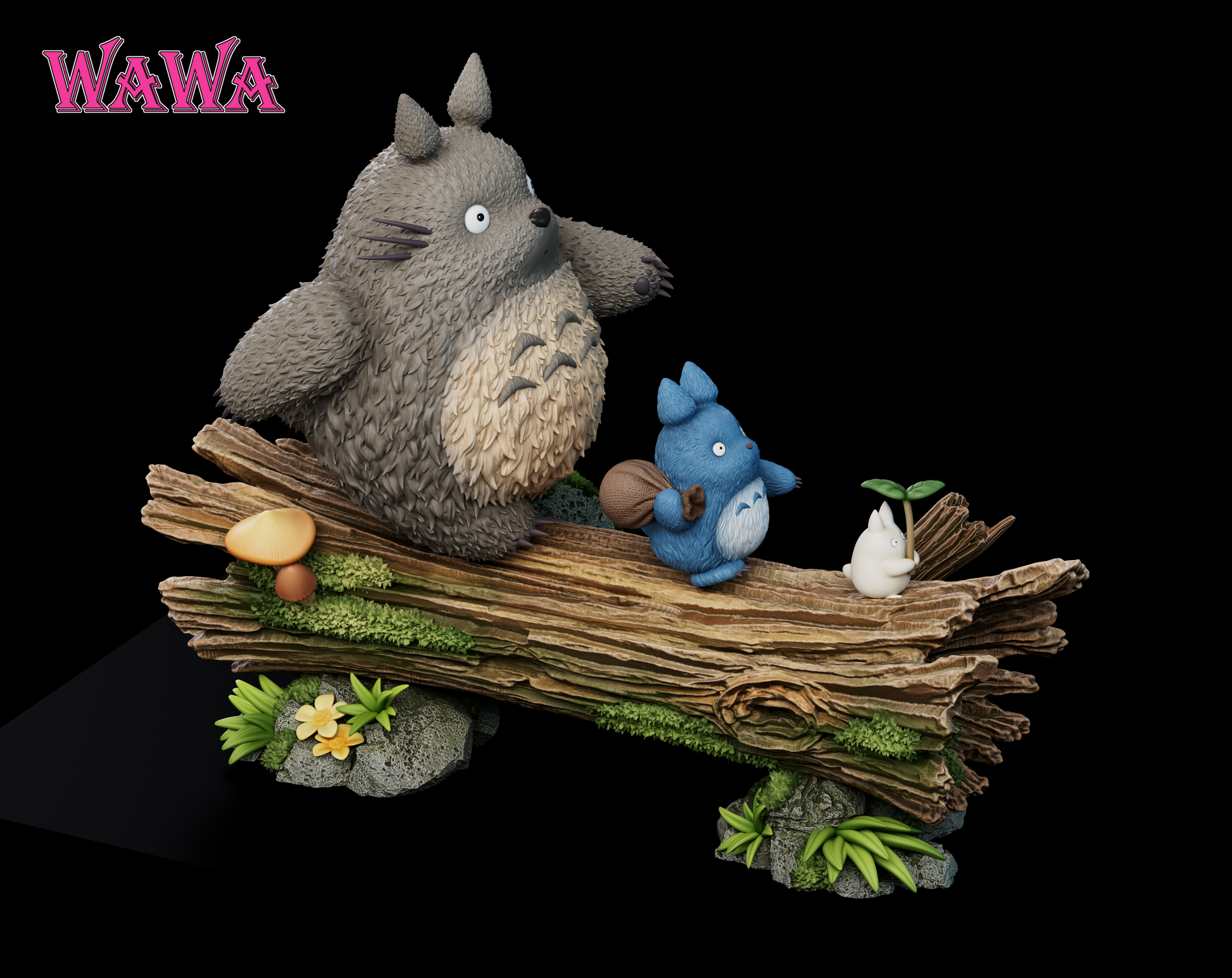 WAWA Studio - Totoro X Smaller Totoros