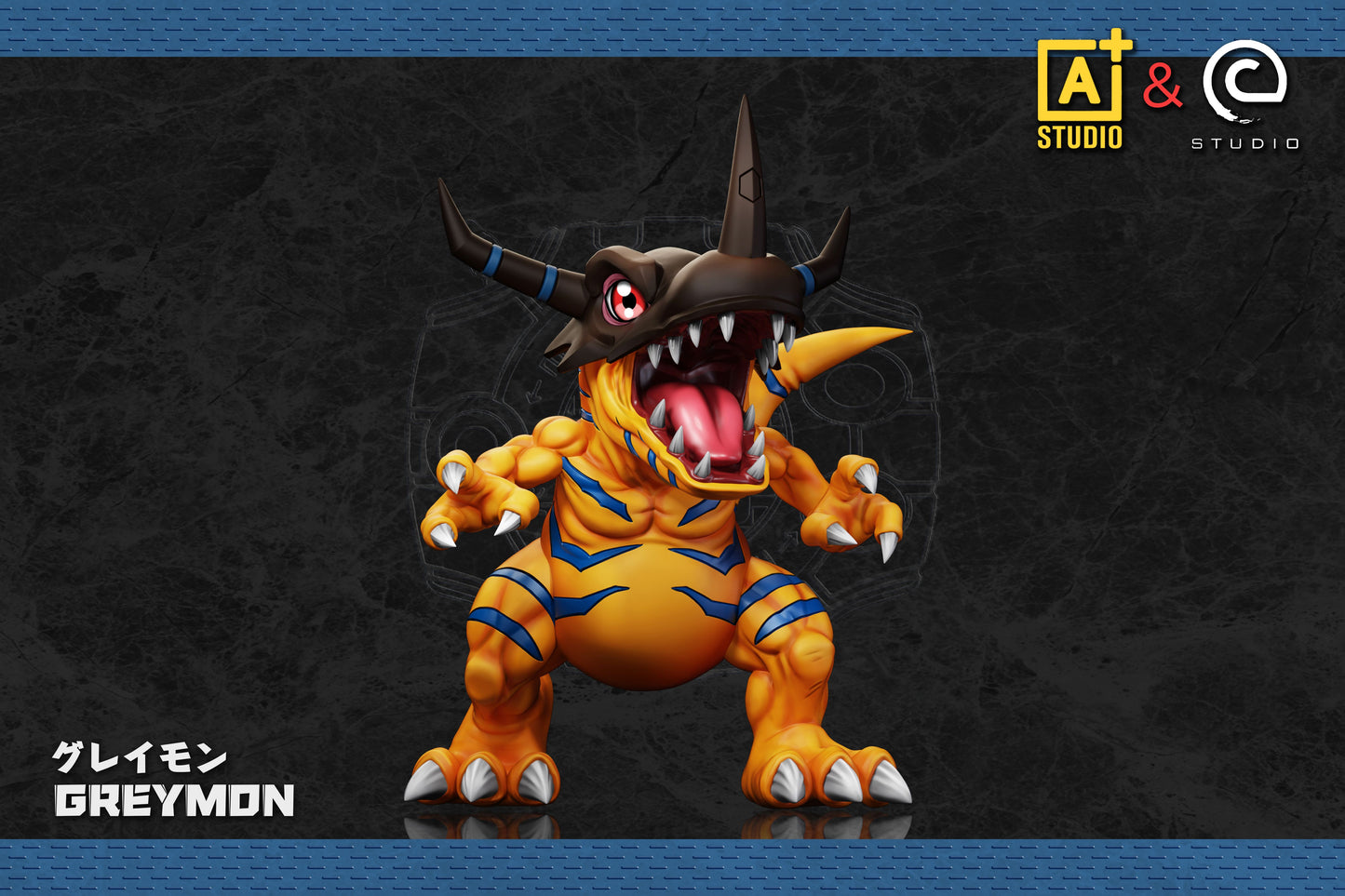 A+ Studio x C Studio - Greymon [2 Variants]