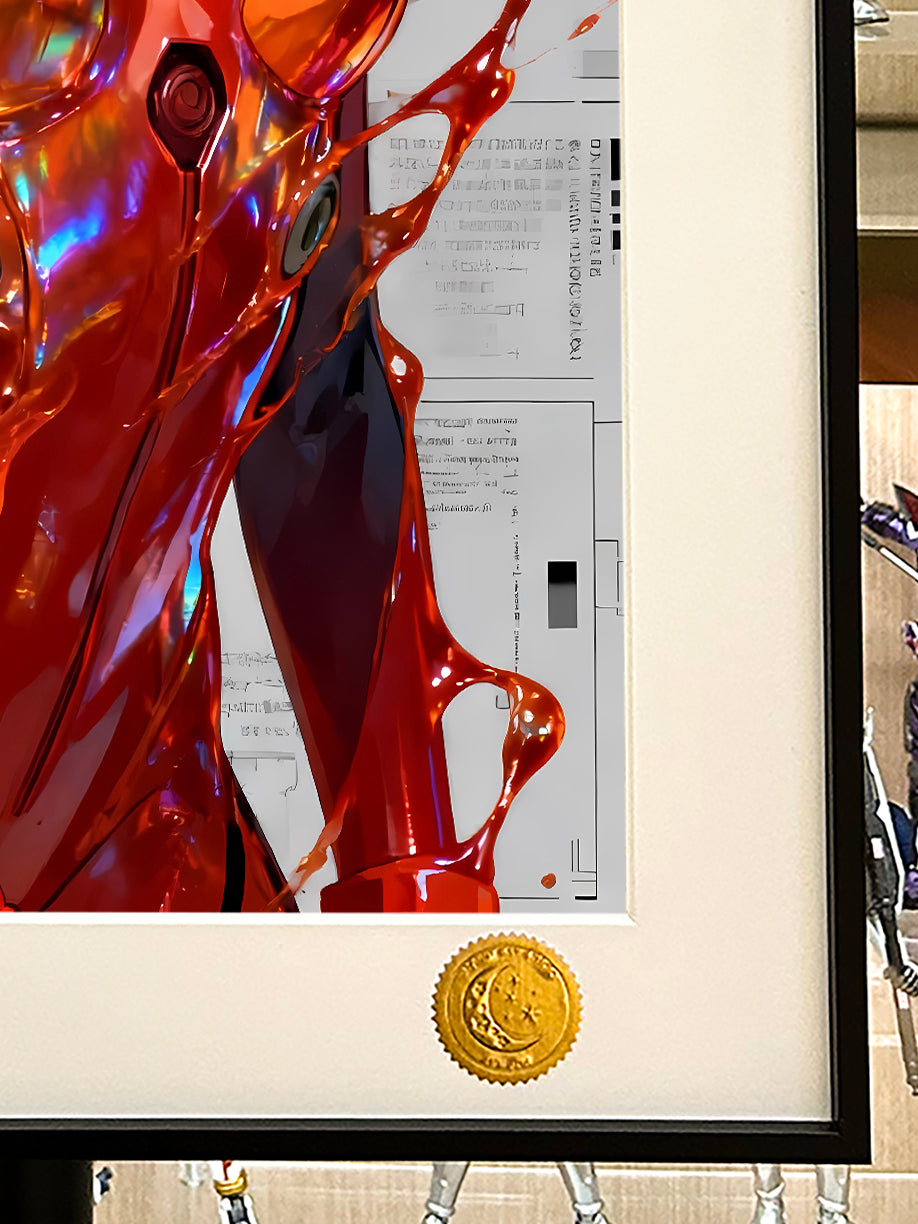 Xing Kong Studio - Vibrant Asuka Langley Soryu Poster Frame [2 Variants]