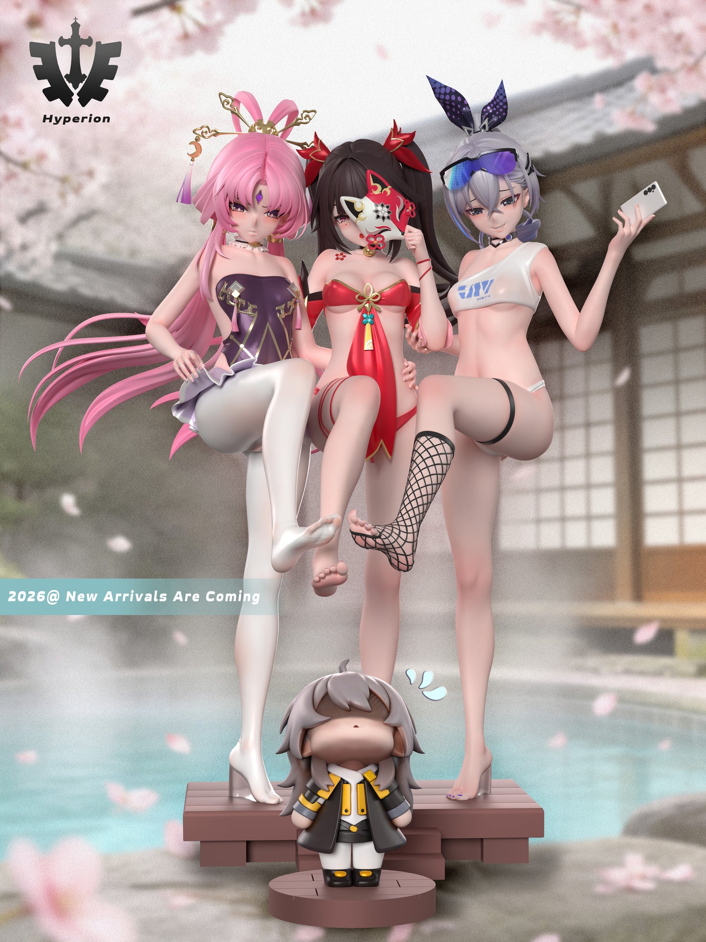 Hyperion Studio - Fu Xuan X Sparkle X Silver Wolf