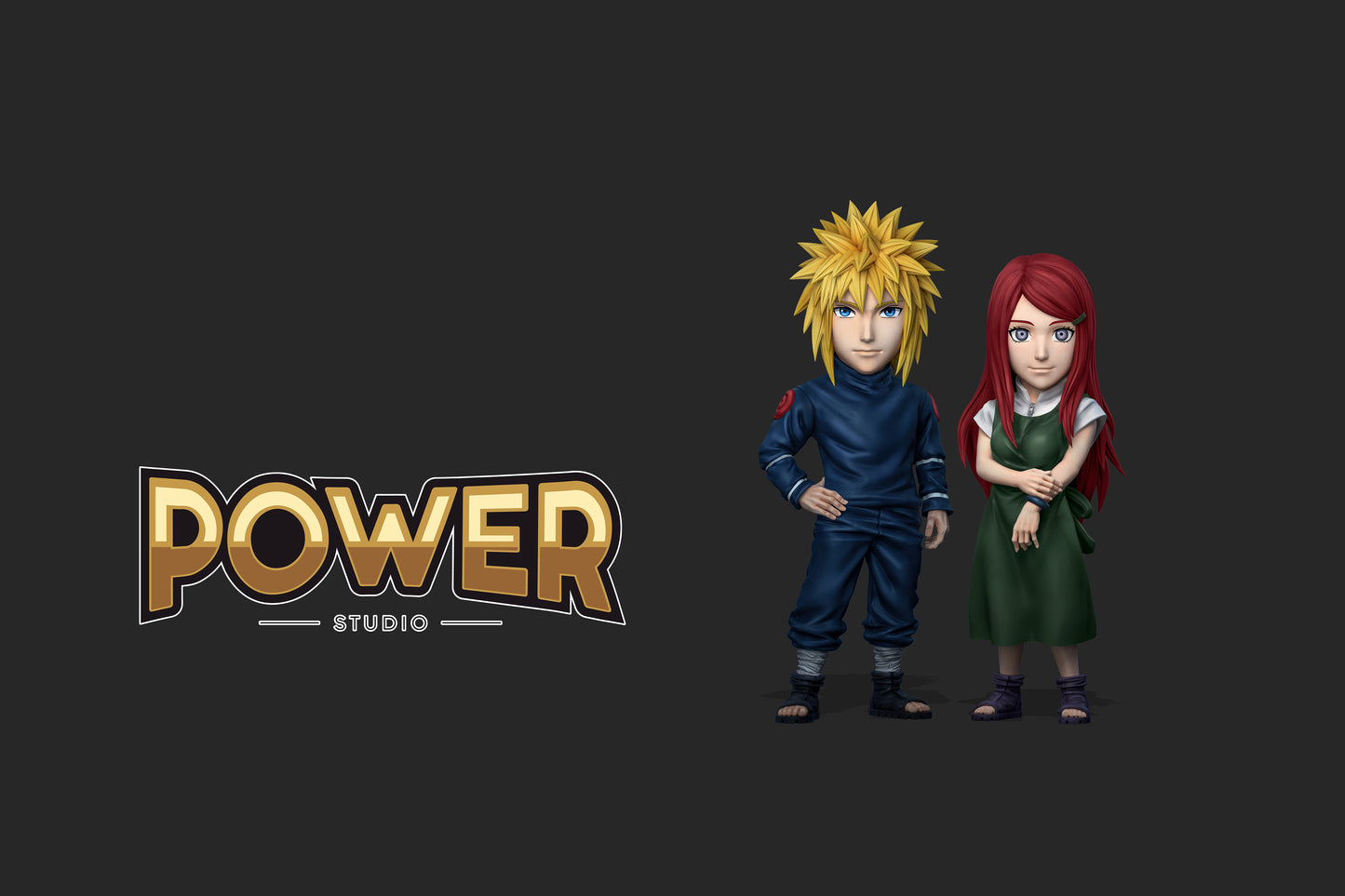 Power Studio - Minato Namikaze X Kushina Uzumaki [2 Variants]