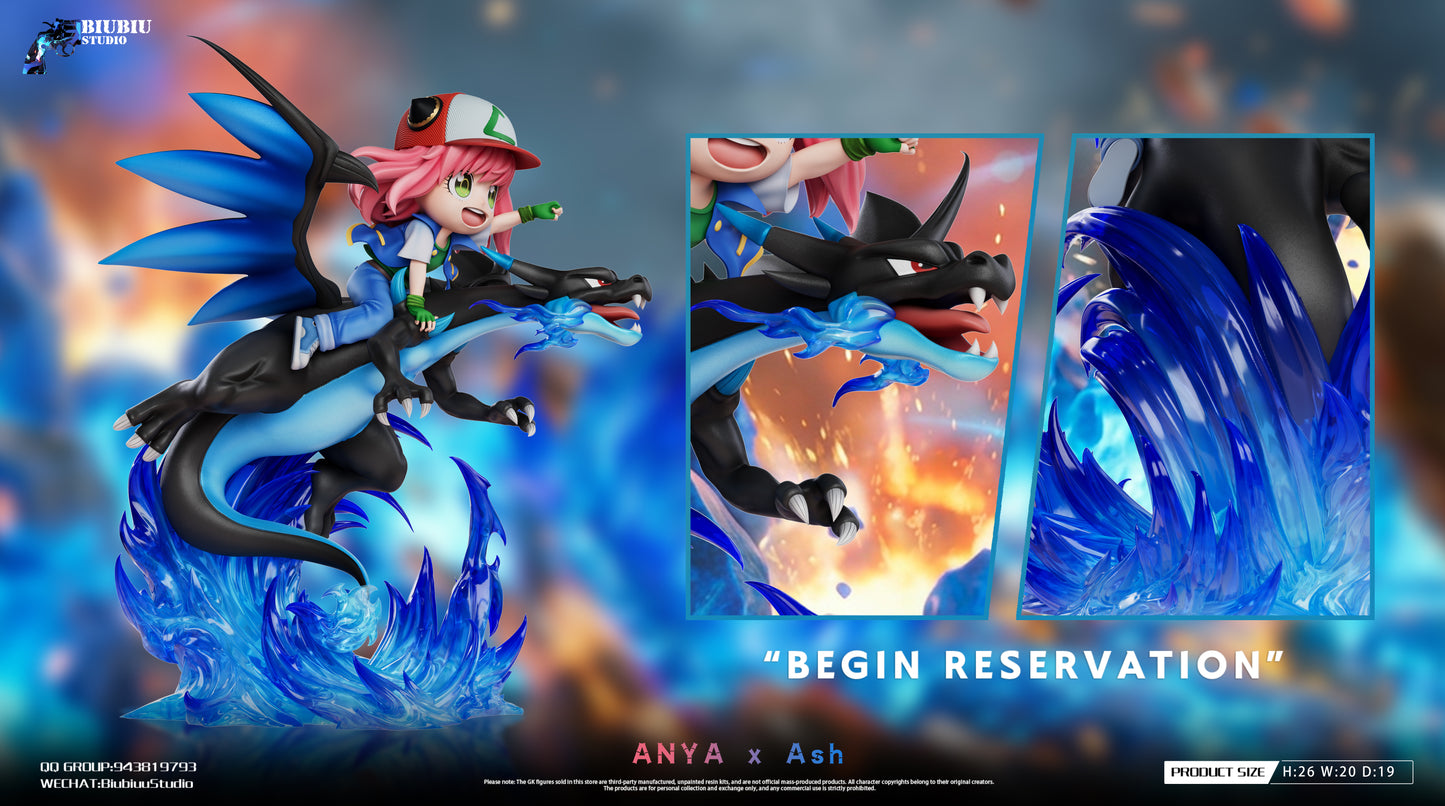 Biubiu Studio - Anya Riding Mega Charizard X