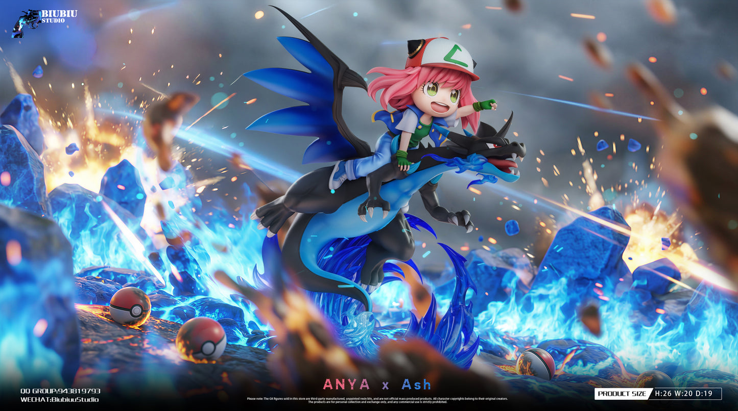 Biubiu Studio - Anya Riding Mega Charizard X