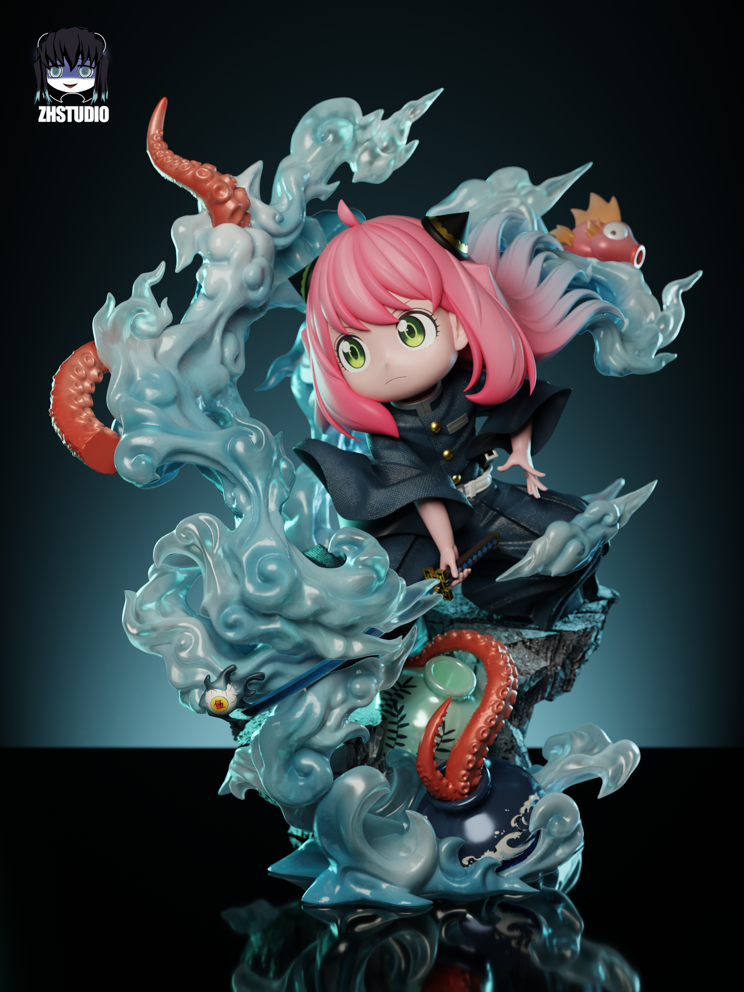ZH Studio / Zheng Huo Studio - Anya Forger Cosplay Muichiro Tokito [2 Variants]