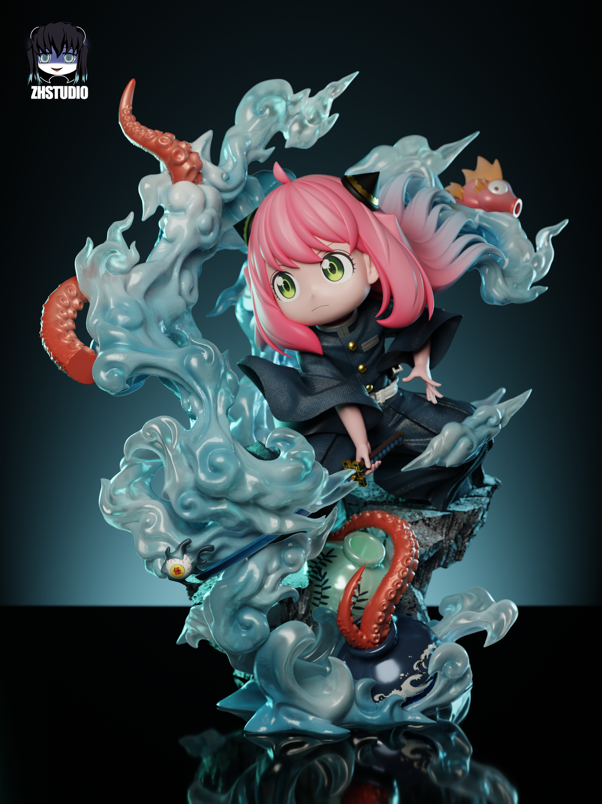 ZH Studio / Zheng Huo Studio - Anya Forger Cosplay Muichiro Tokito [2 Variants]