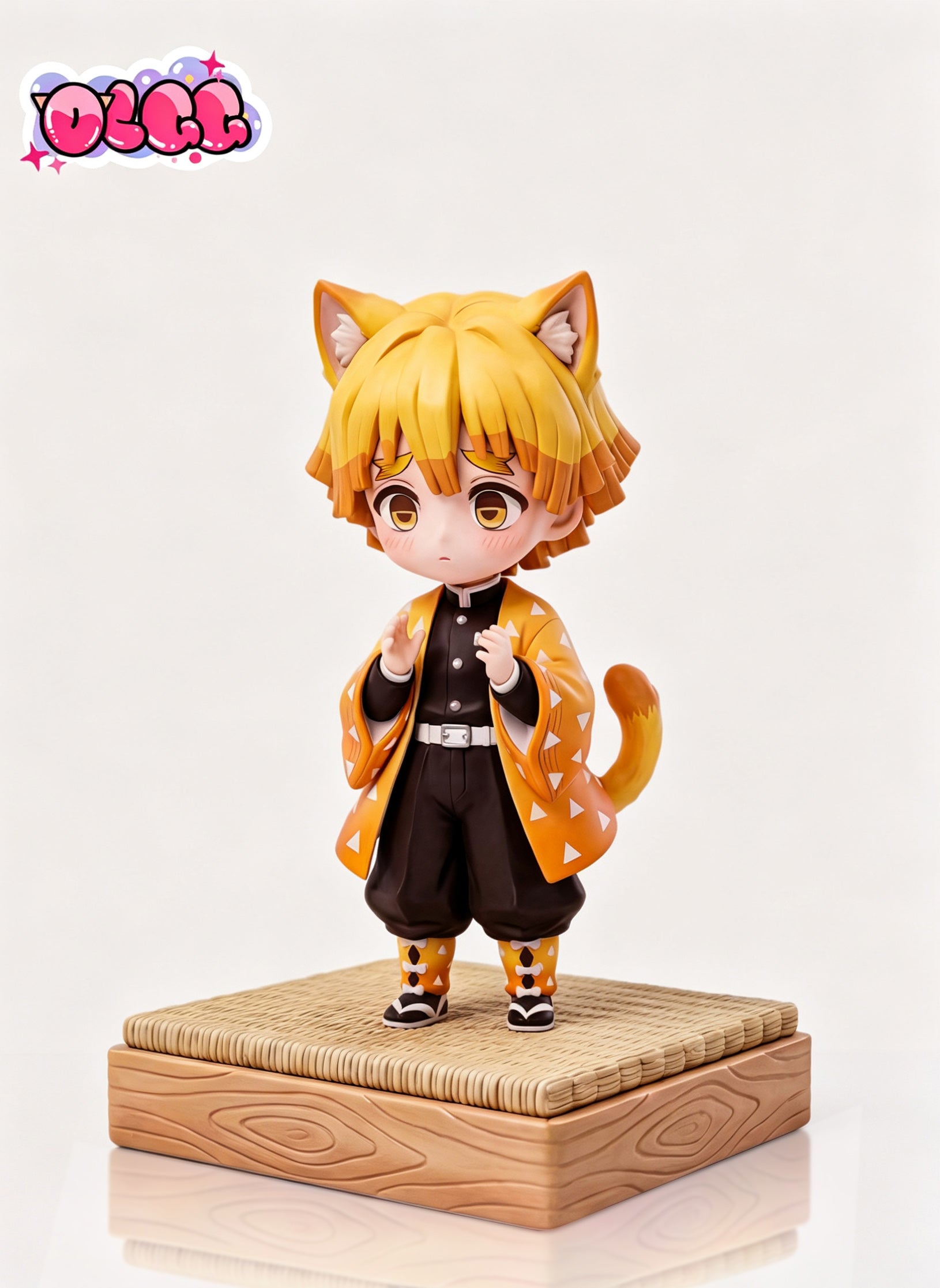 OLGG Studio - Zenitsu X Nezuko Cat costume Chibi [2 Variants]