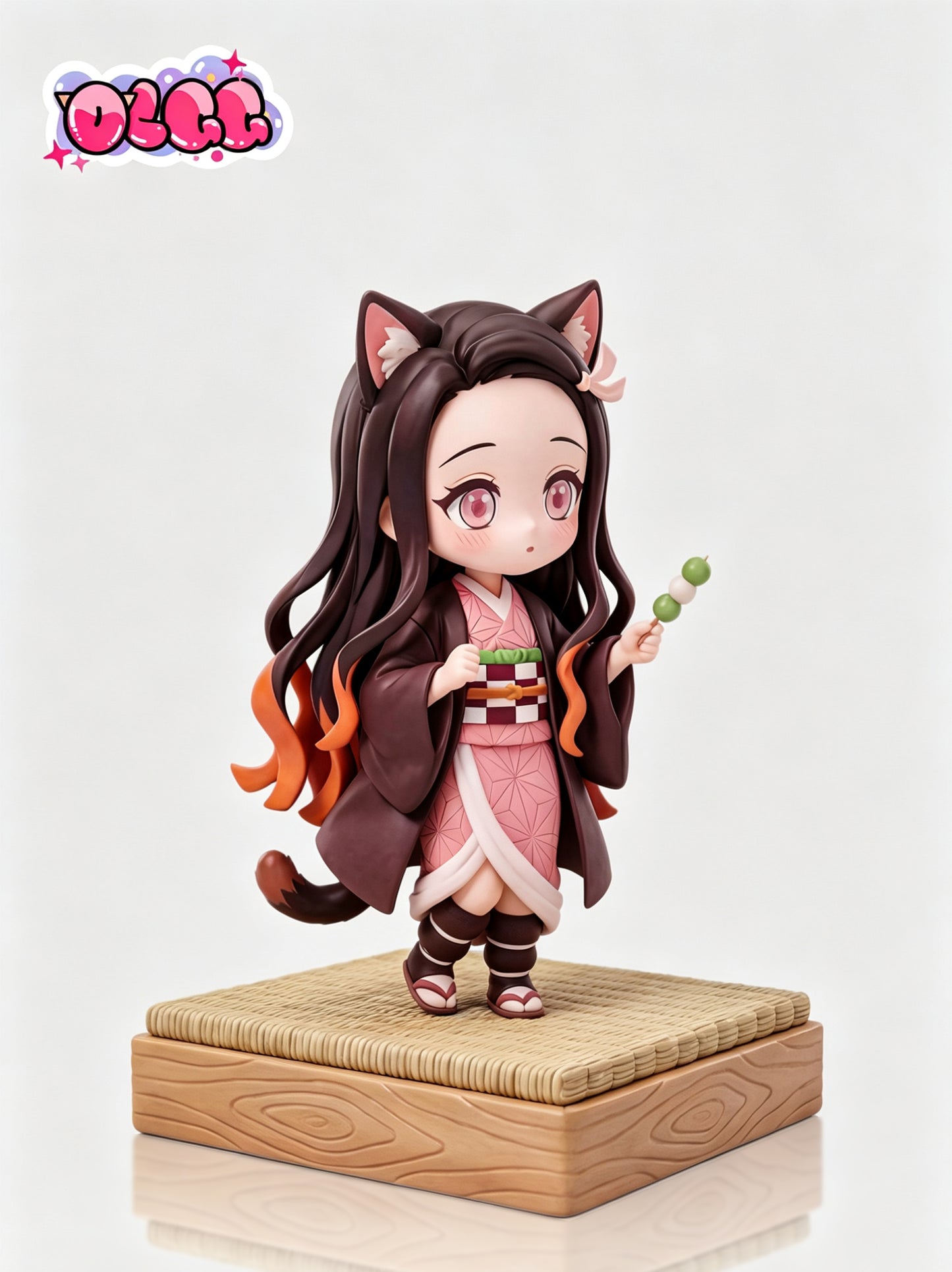 OLGG Studio - Zenitsu X Nezuko Cat costume Chibi [2 Variants]