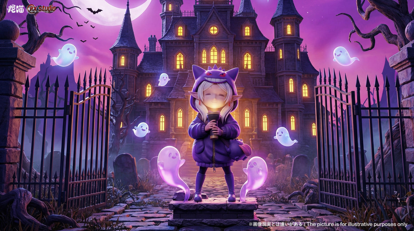 Long Miao Studio X RX Studio - Frieren Wearing Gengar Hoodie [2 Variants]