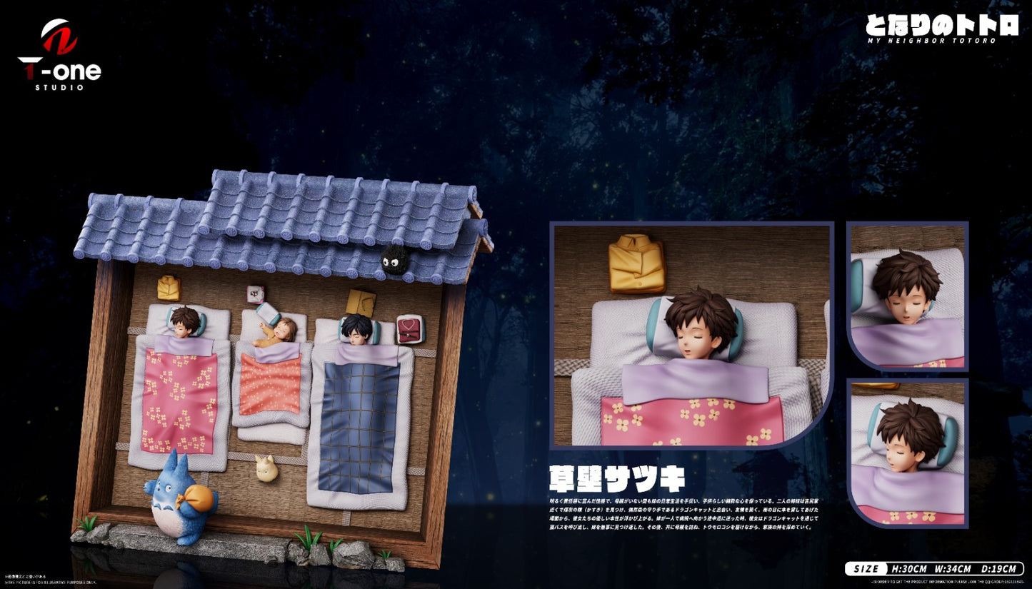 T-ONE Studio - Totoro & Mei & Satsuki Kusakabe & Tatsuo Kusakabe Sleep