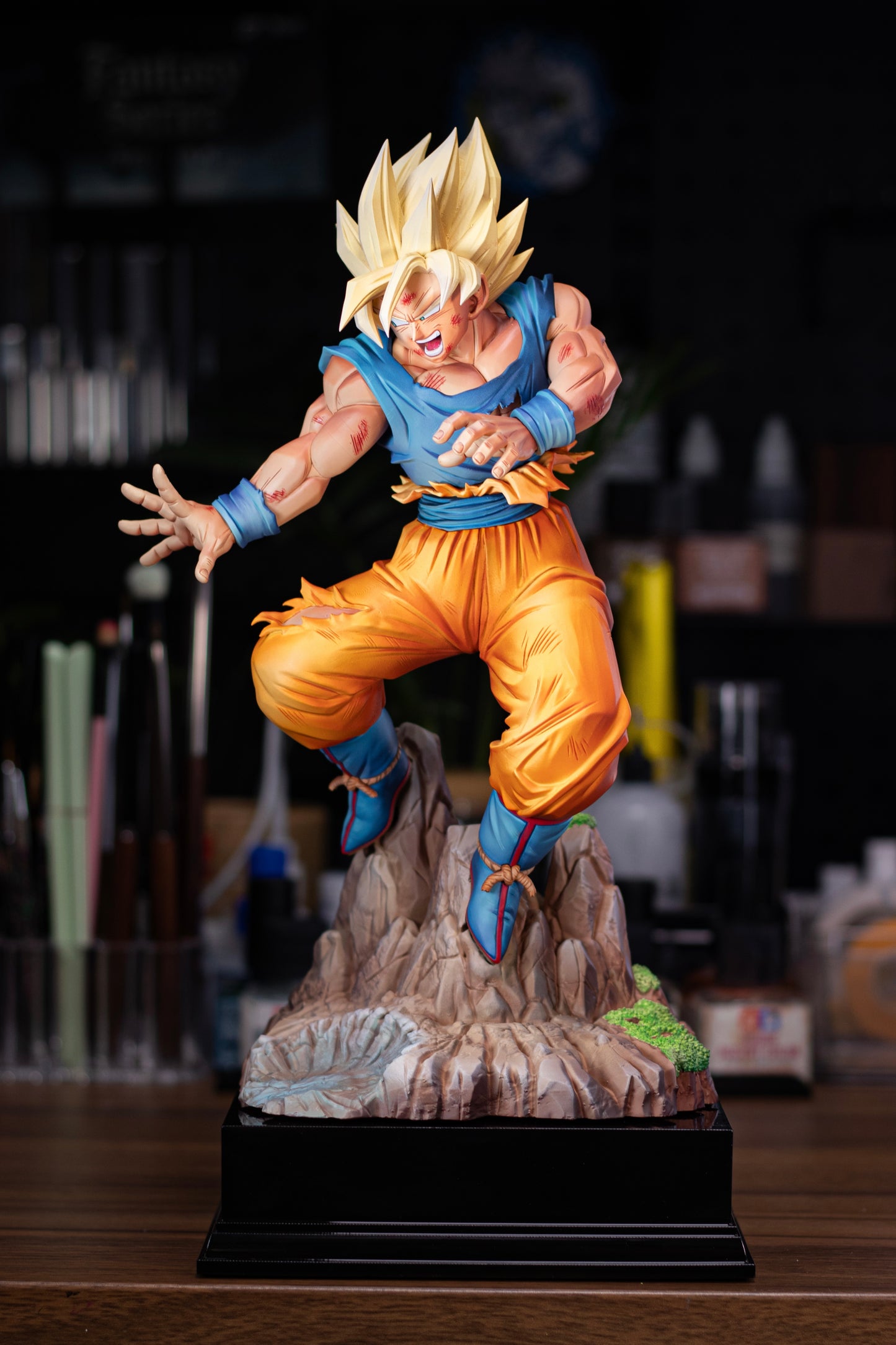 LP Studio - Goku Push The Blast Forward