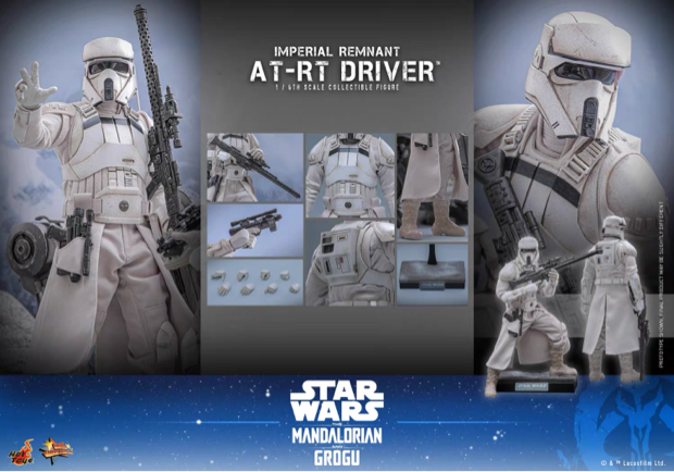 Hottoys - Imperial Remnant AT-RT Driver and AT-RT [Licensed] [3 Variants]