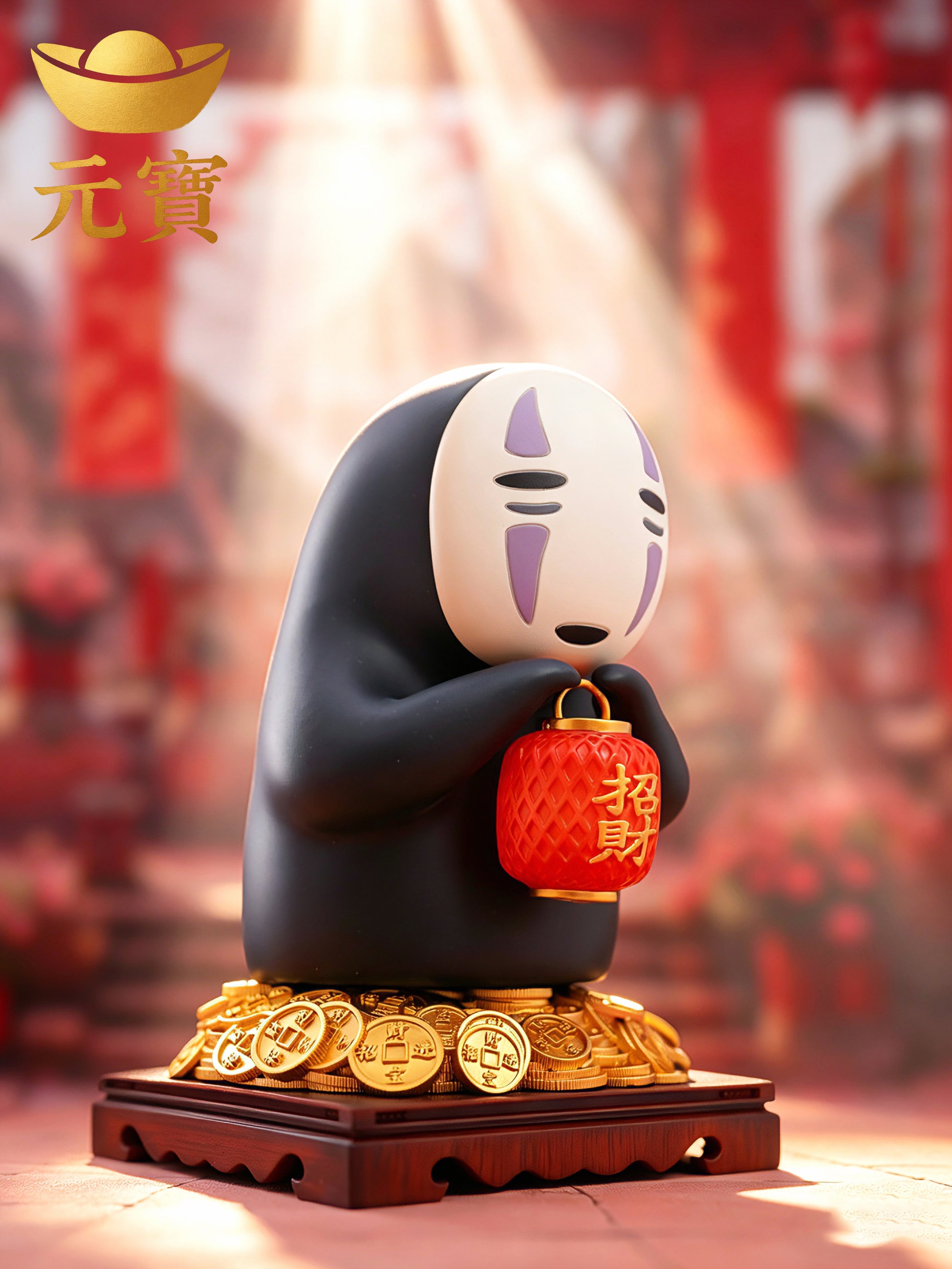 Yuan Bao Studio - No Face Attract Wealth