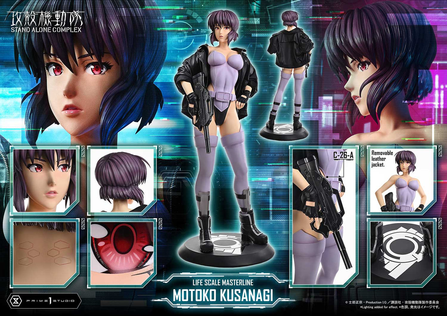 Prime 1 Studio - Motoko Kusanagi  [LSGITS-01] [Licensed]