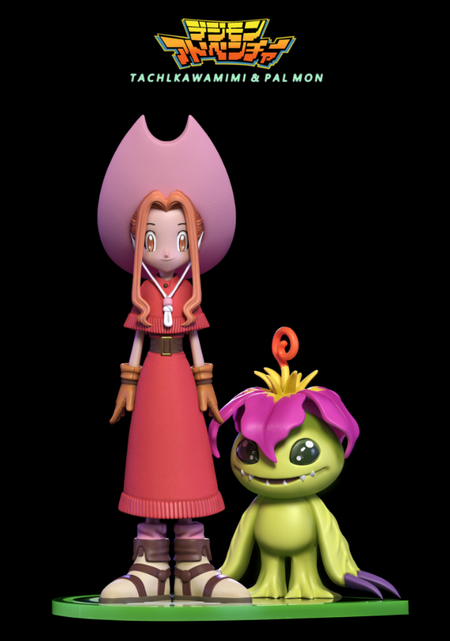 Butterfly Studio - Tachikawa Mimi X Palmon [2 Variants]