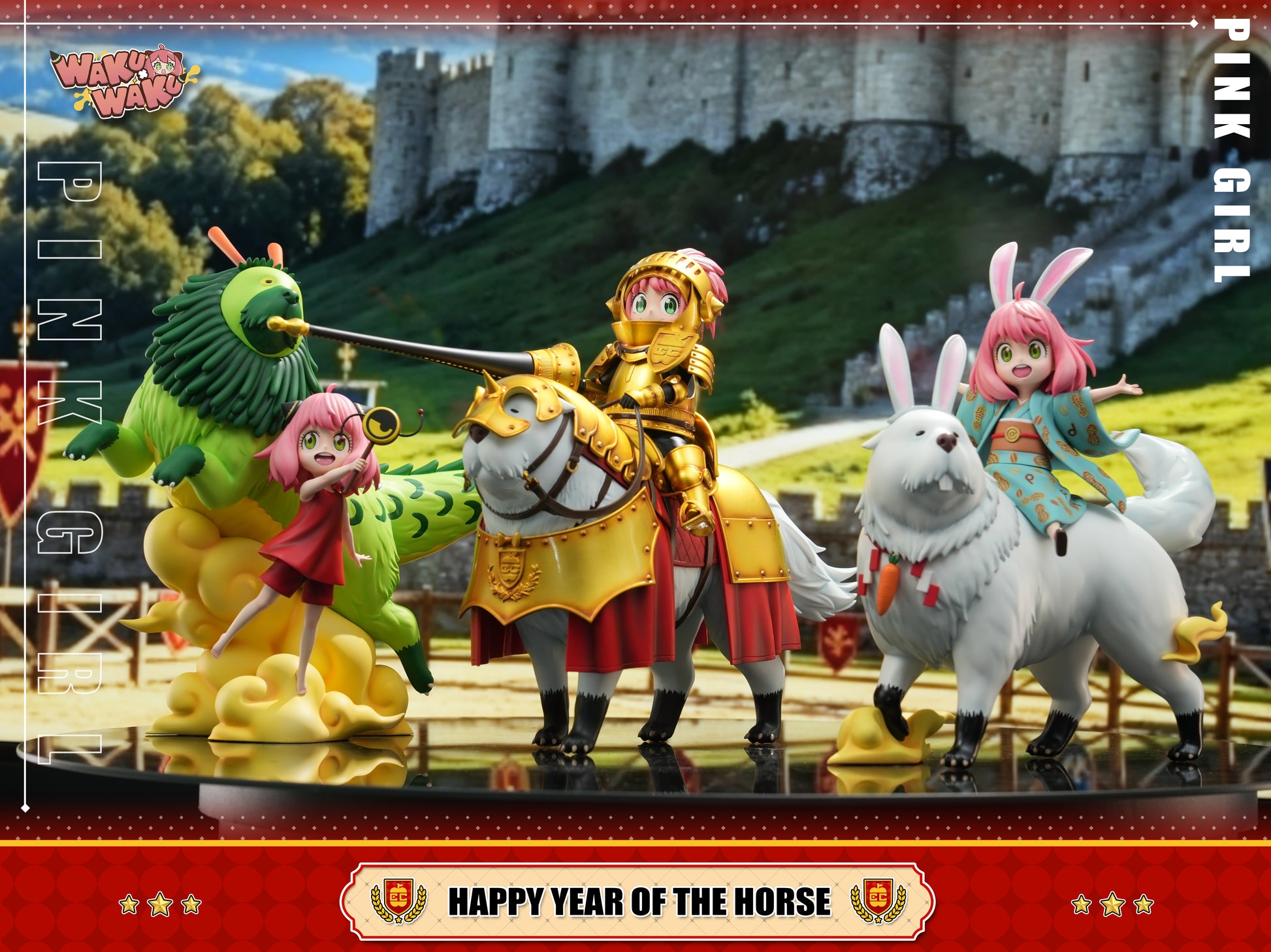Wakuwaku Studio - Anya Forger Year Of The Horse Limited Version