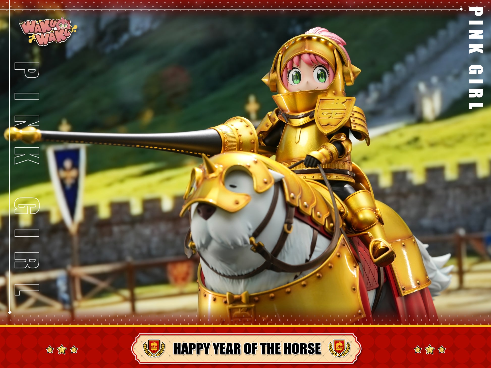Wakuwaku Studio - Anya Forger Year Of The Horse Limited Version