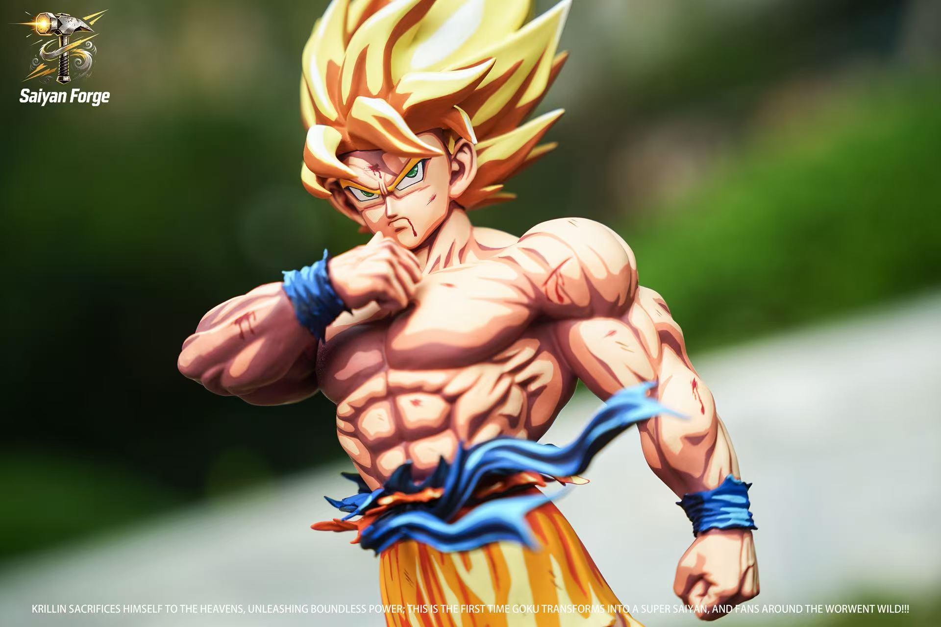 Saniyah Forge Studio - Super Saiyan Son Goku Battle Damaged Repaint