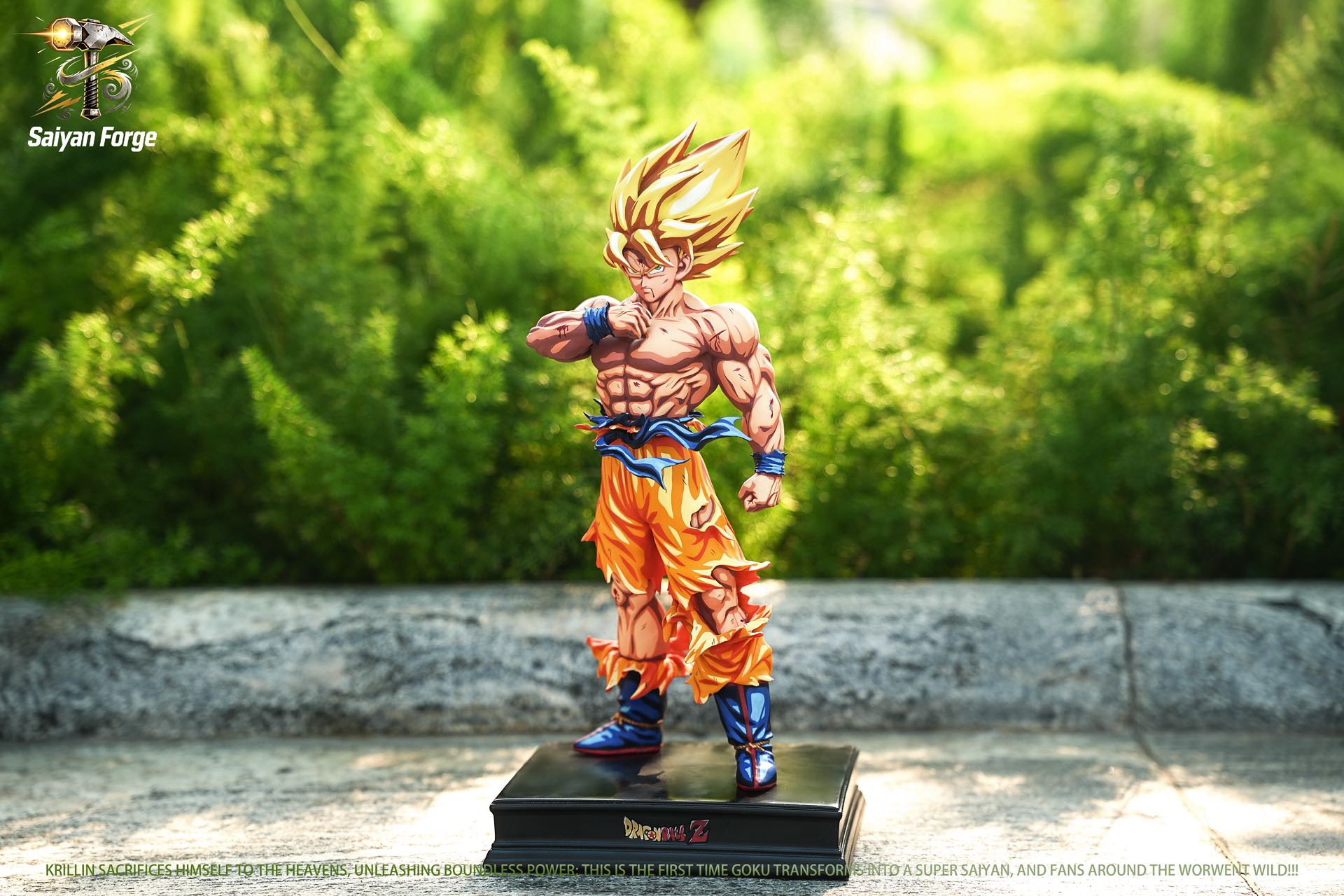 Saniyah Forge Studio - Super Saiyan Son Goku Battle Damaged Repaint