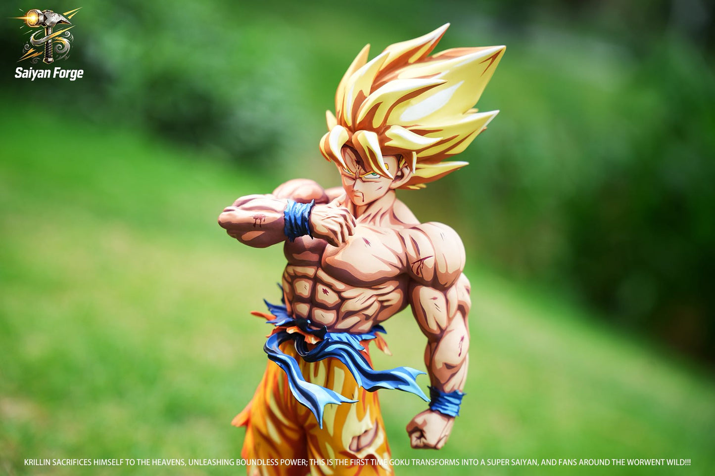 Saniyah Forge Studio - Super Saiyan Son Goku Battle Damaged Repaint