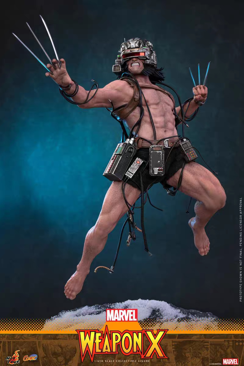 Hottoys -  Logan Wolverine Weapon X [CMS034] [Licensed]