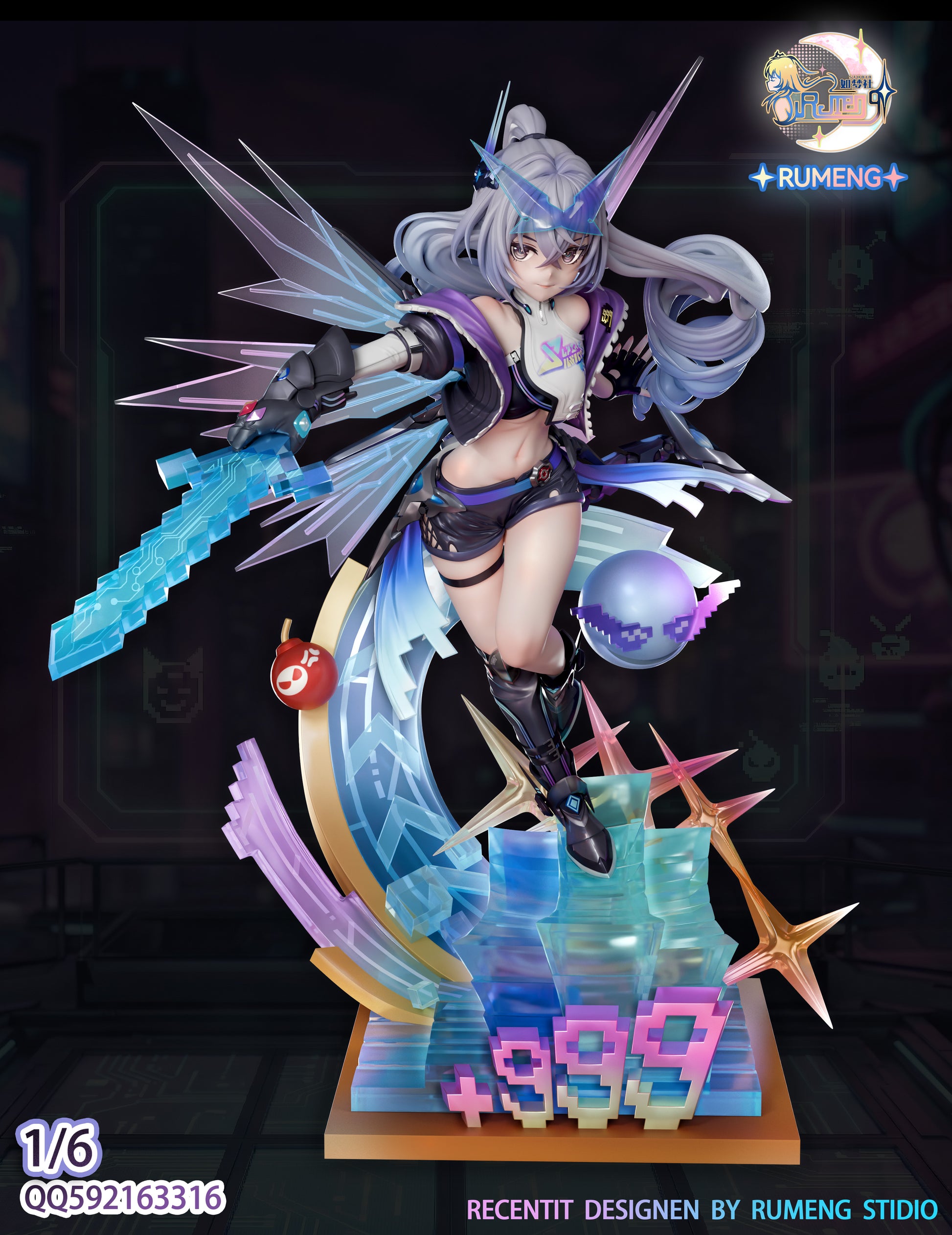 Rumeng Studio - Silver Wolf LV.999