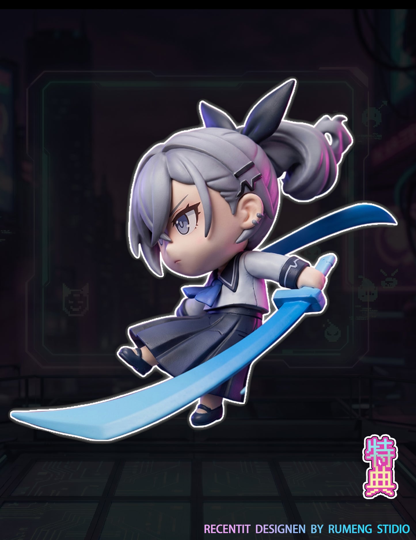 Rumeng Studio - Silver Wolf LV.999