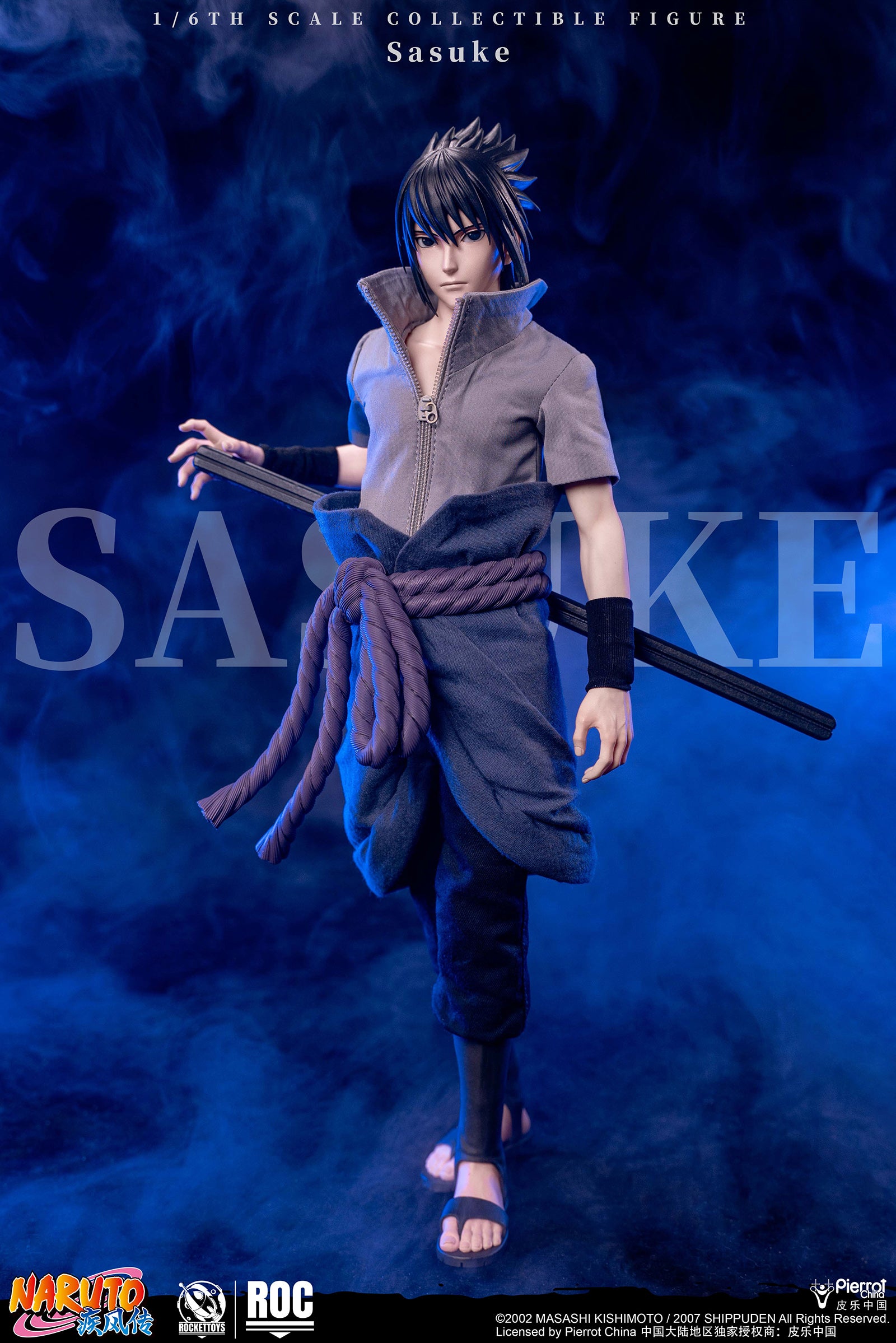 Rocket Toys x Pierrot China - Shippuden Sasuke [ROC-017 / ROC-018] [Licensed] [2 Variants]