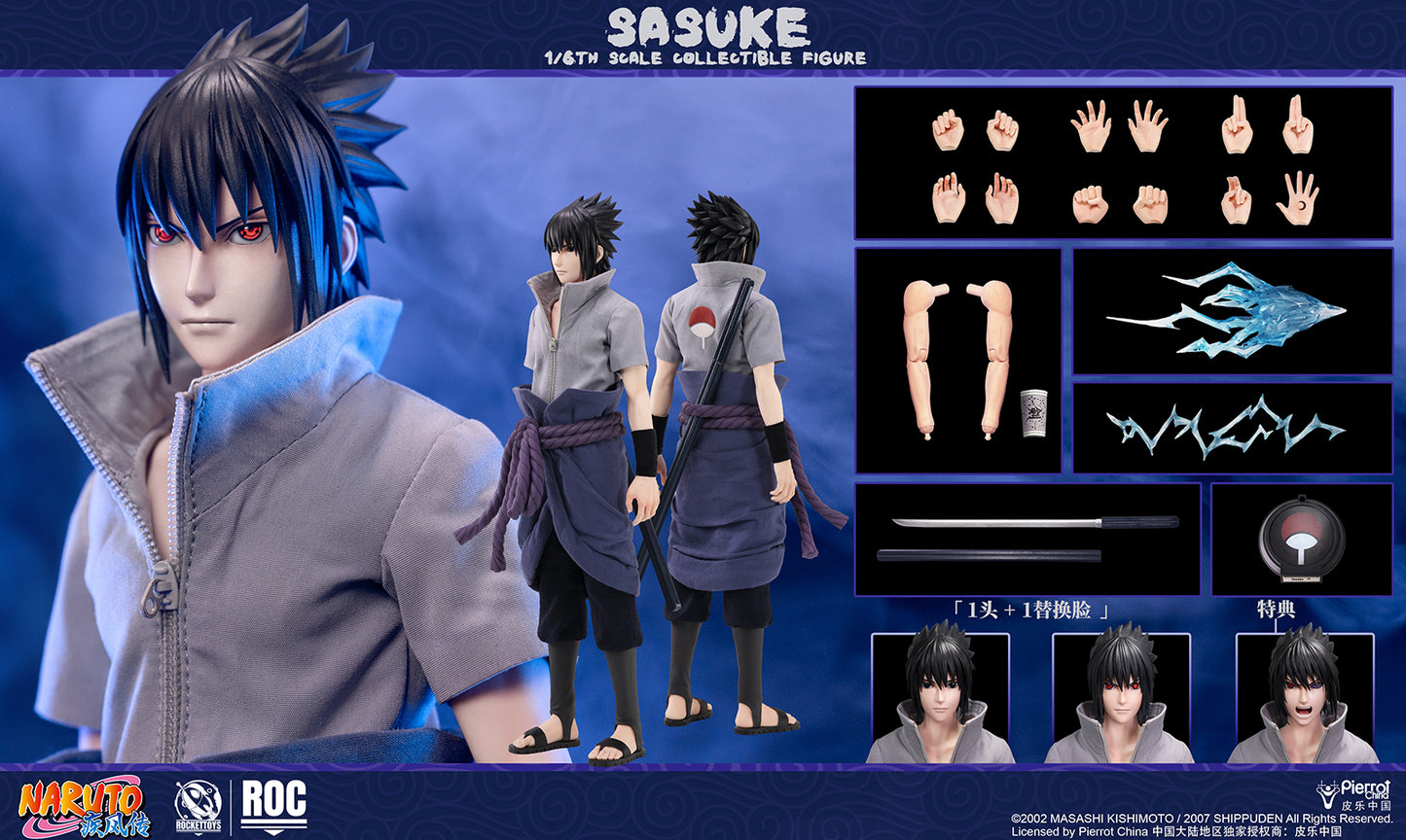 Rocket Toys x Pierrot China - Shippuden Sasuke [ROC-017 / ROC-018] [Licensed] [2 Variants]