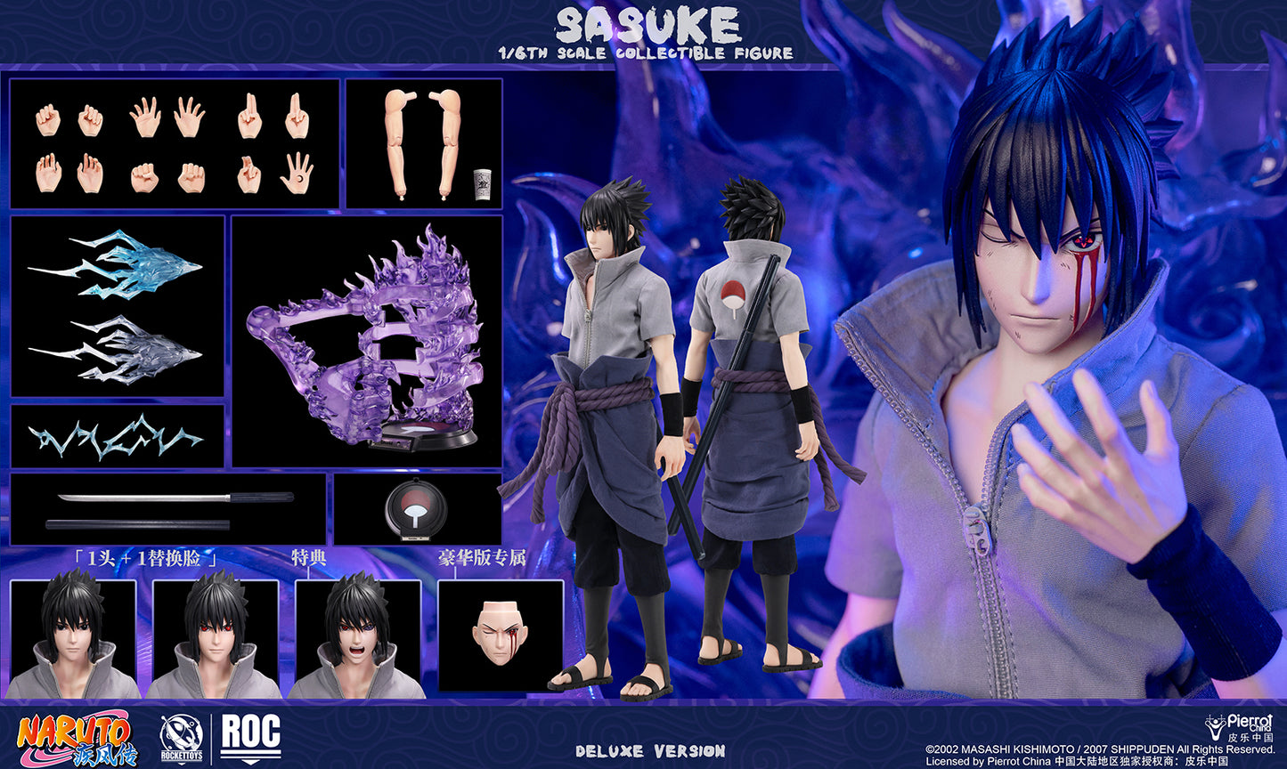 Rocket Toys x Pierrot China - Shippuden Sasuke [ROC-017 / ROC-018] [Licensed] [2 Variants]