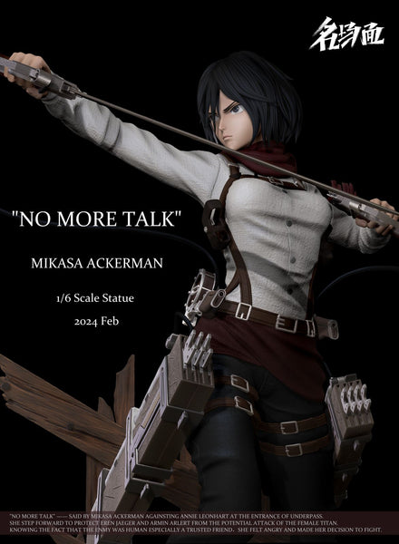 Typical Scene Studio - Mikasa Ackerman Drawing Sword