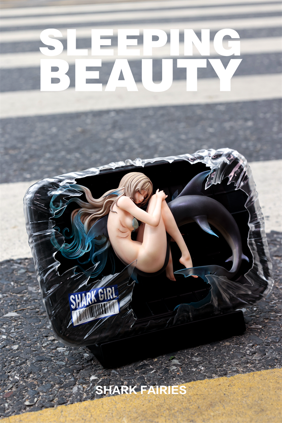 WeArtDoing Studio - Sleeping Beauty-Shark Fairies-Black Fin X Silver Fin [2 Variants]