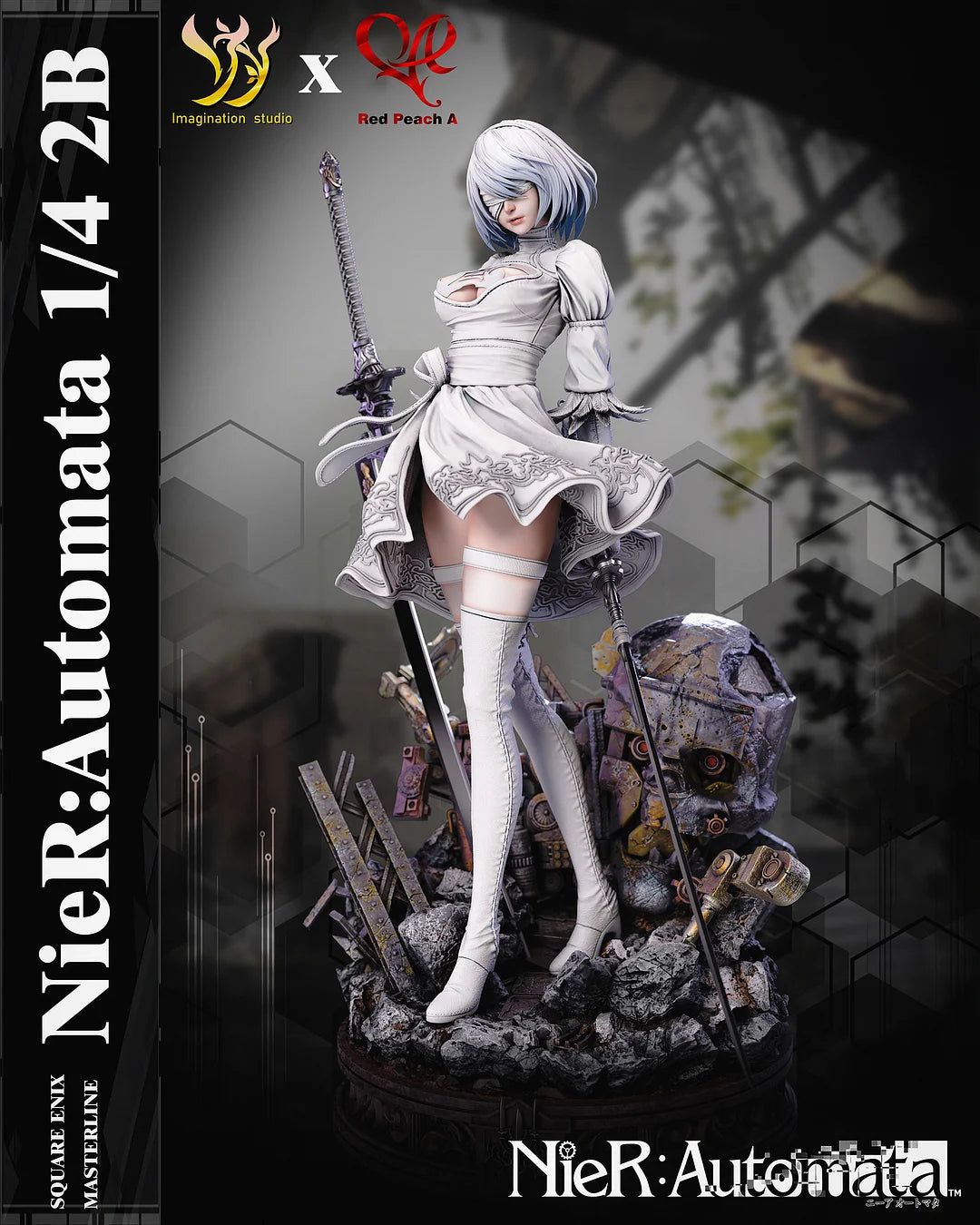 Imagination Studio / YY Studio x Red Peach A Studio - YoRHa No.2 Type B / 2B [3 Variants]