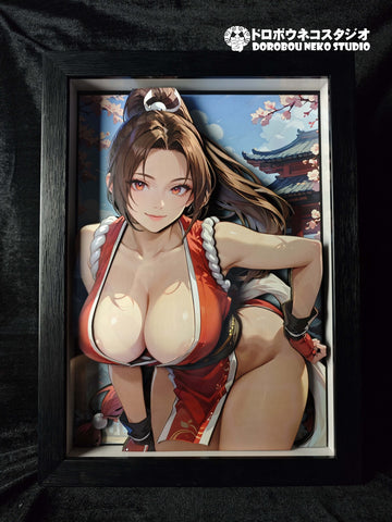 Dorobou Neko Studio - Mai Shiranui 2.0 3D Poster Frame [DSMG-110]