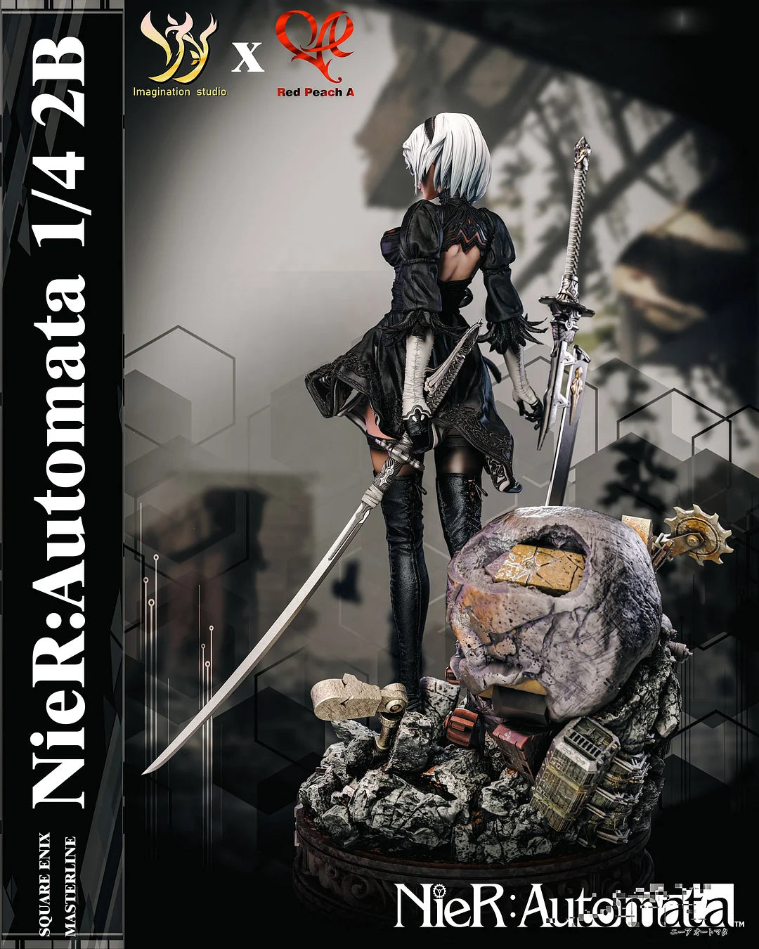 Imagination Studio / YY Studio x Red Peach A Studio - YoRHa No.2 Type B / 2B [3 Variants]