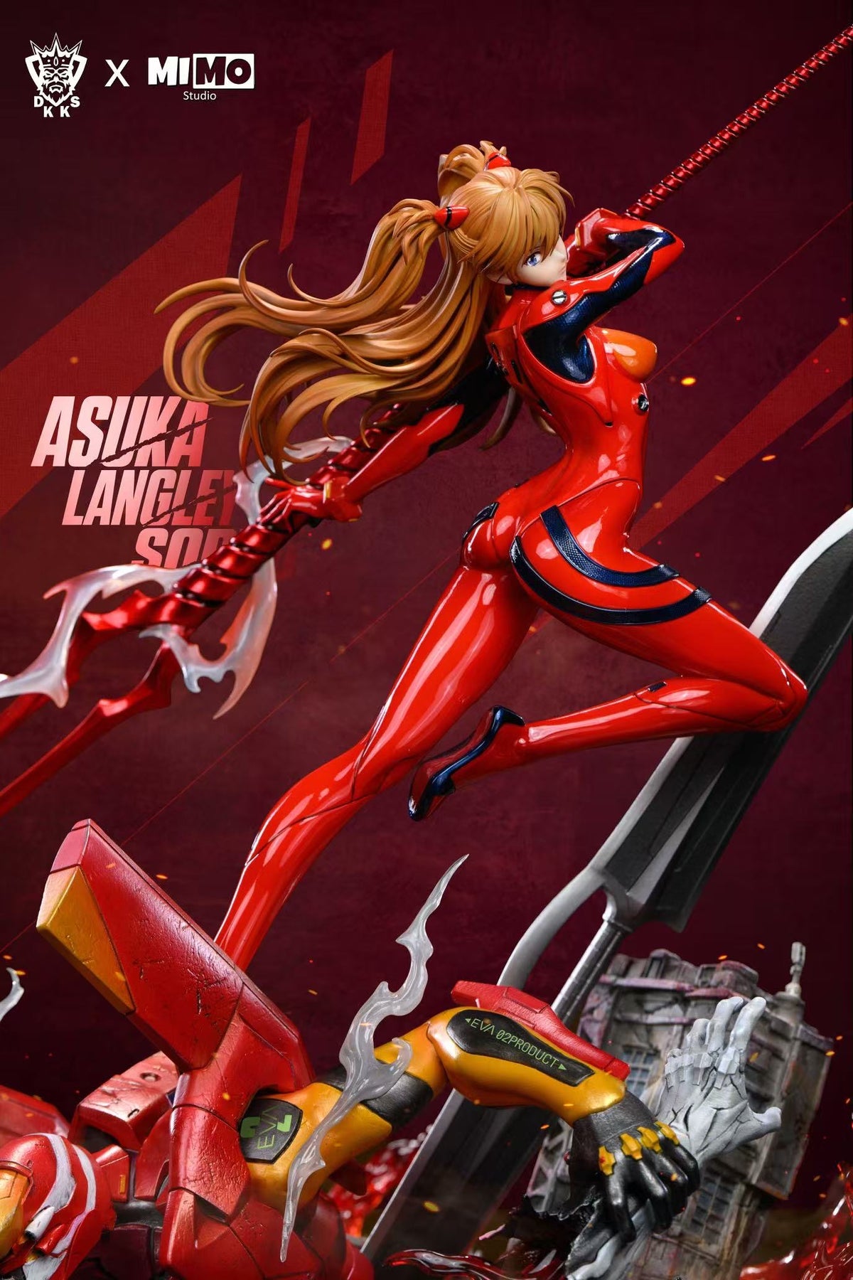 Dark King Studio X MIMAN Studio - Battle Suit Asuka / Young Asuka