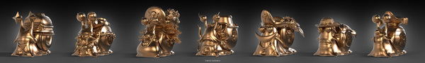 LX Studio - Golden Den Den Mushi Four Emperors Buggy