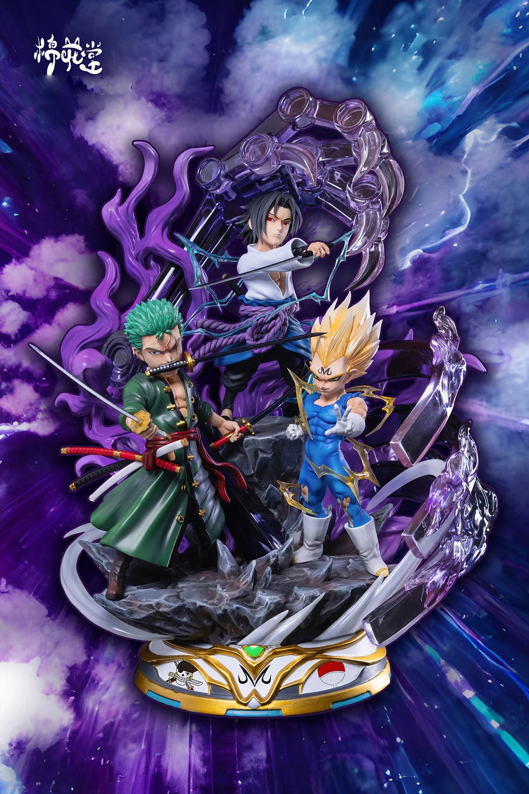 Cotton Studio/ Mian Hua Tang - Roronoa Zoro, Vegeta & Sasuke Uchiha